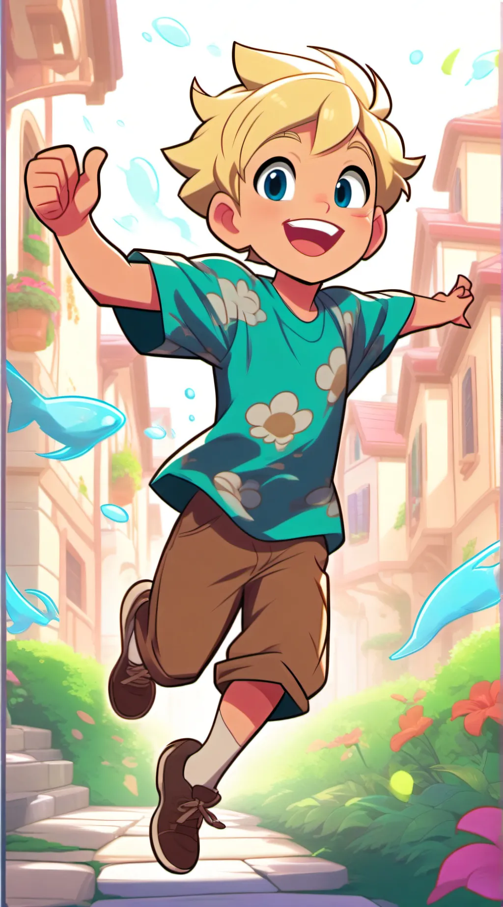 ai character: james  background