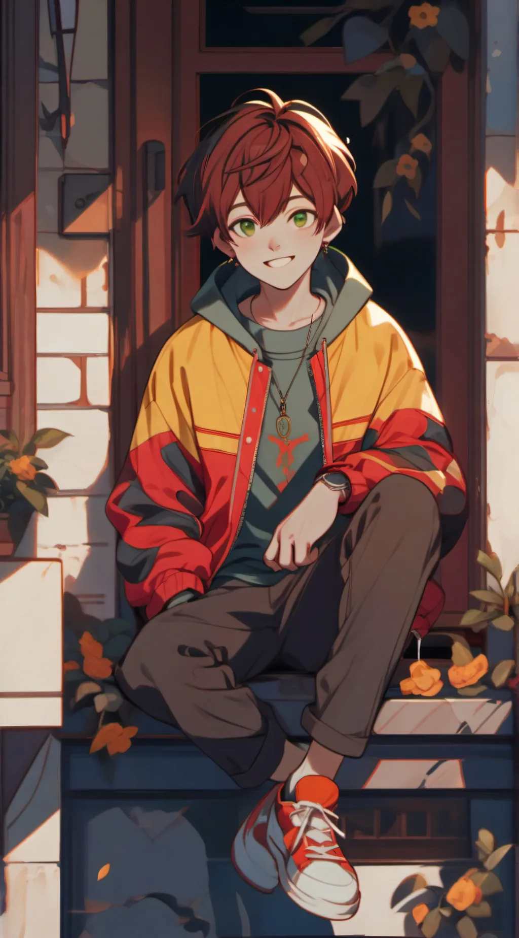 ai character: Raphael Allan  background