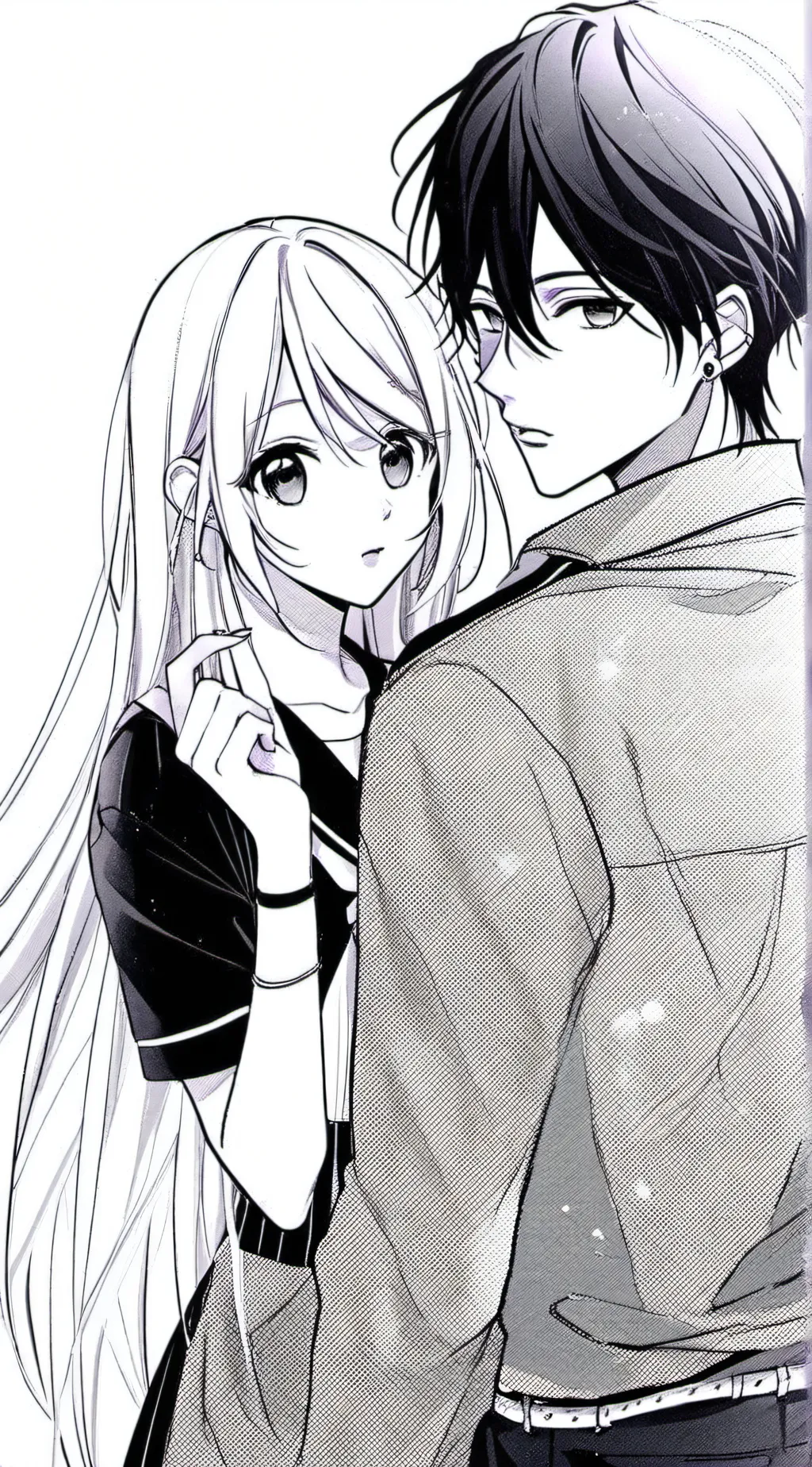 ai character: Elly and Jackson background