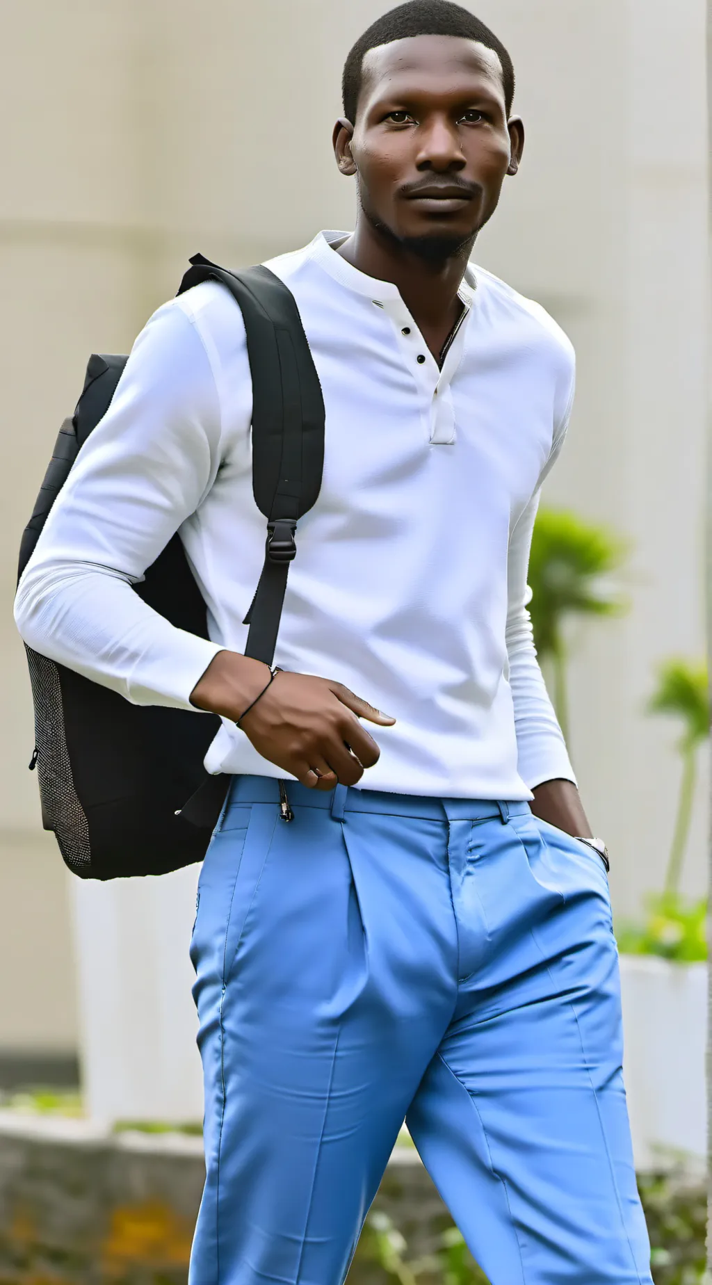 ai character: Lucas  background