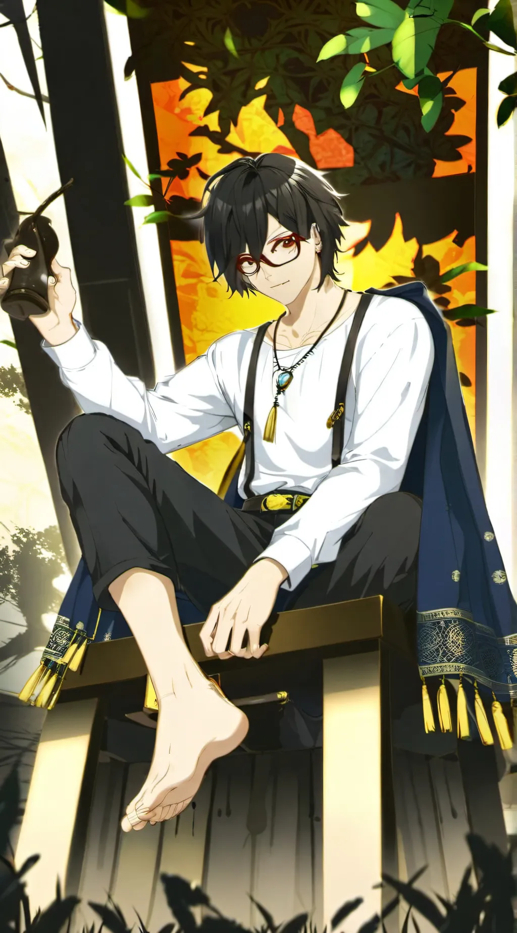 ai character: mason background