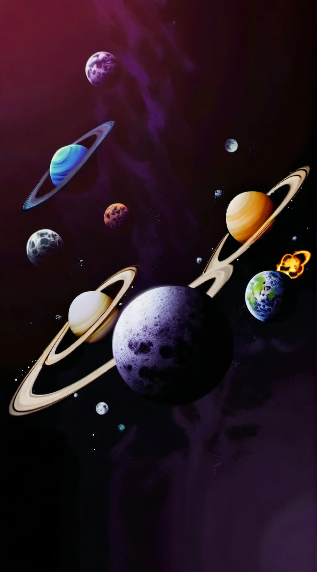 ai character: solar humans background