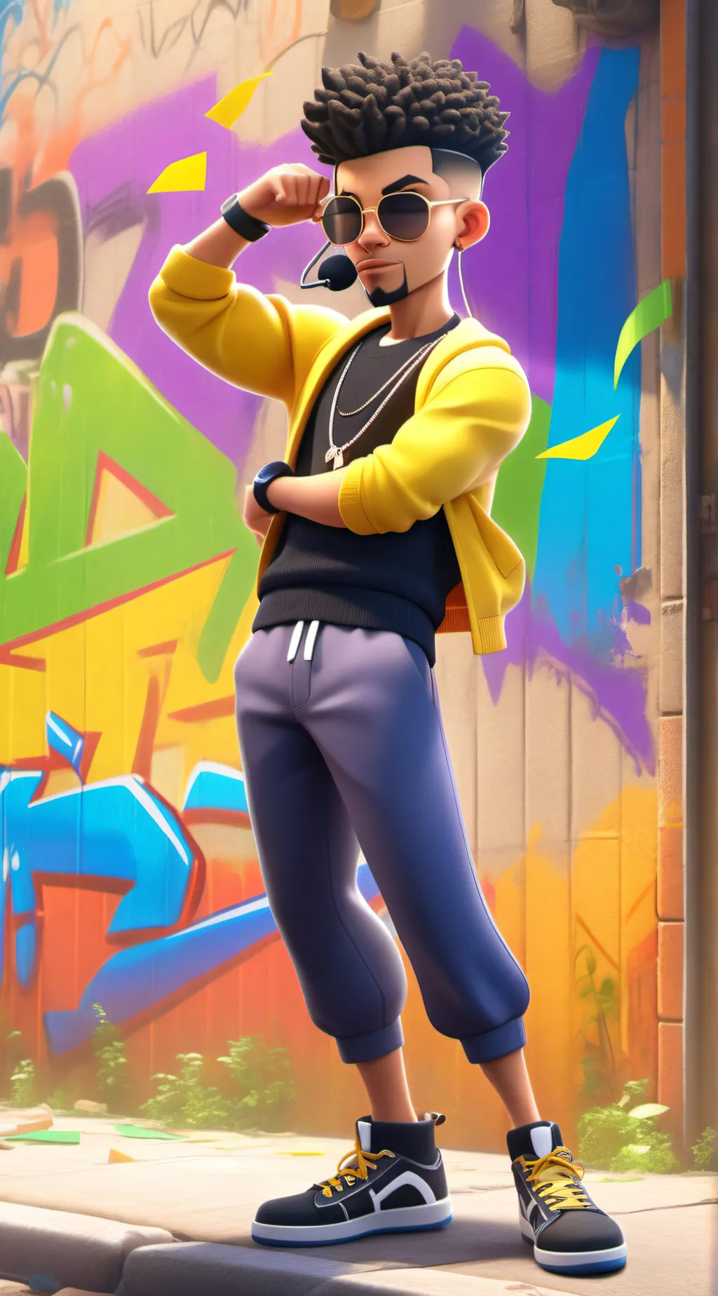 ai character: Drake background