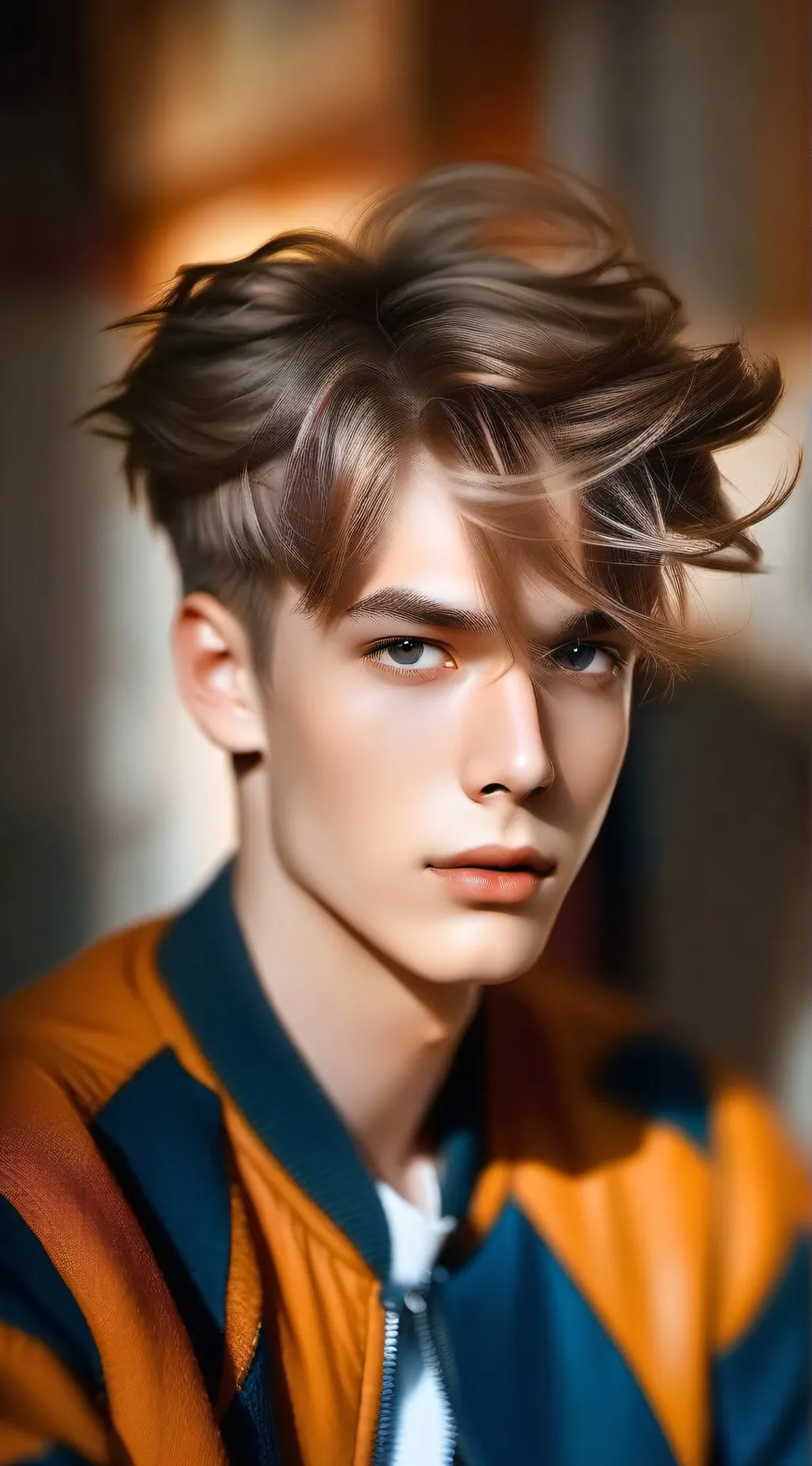 ai character: theo background