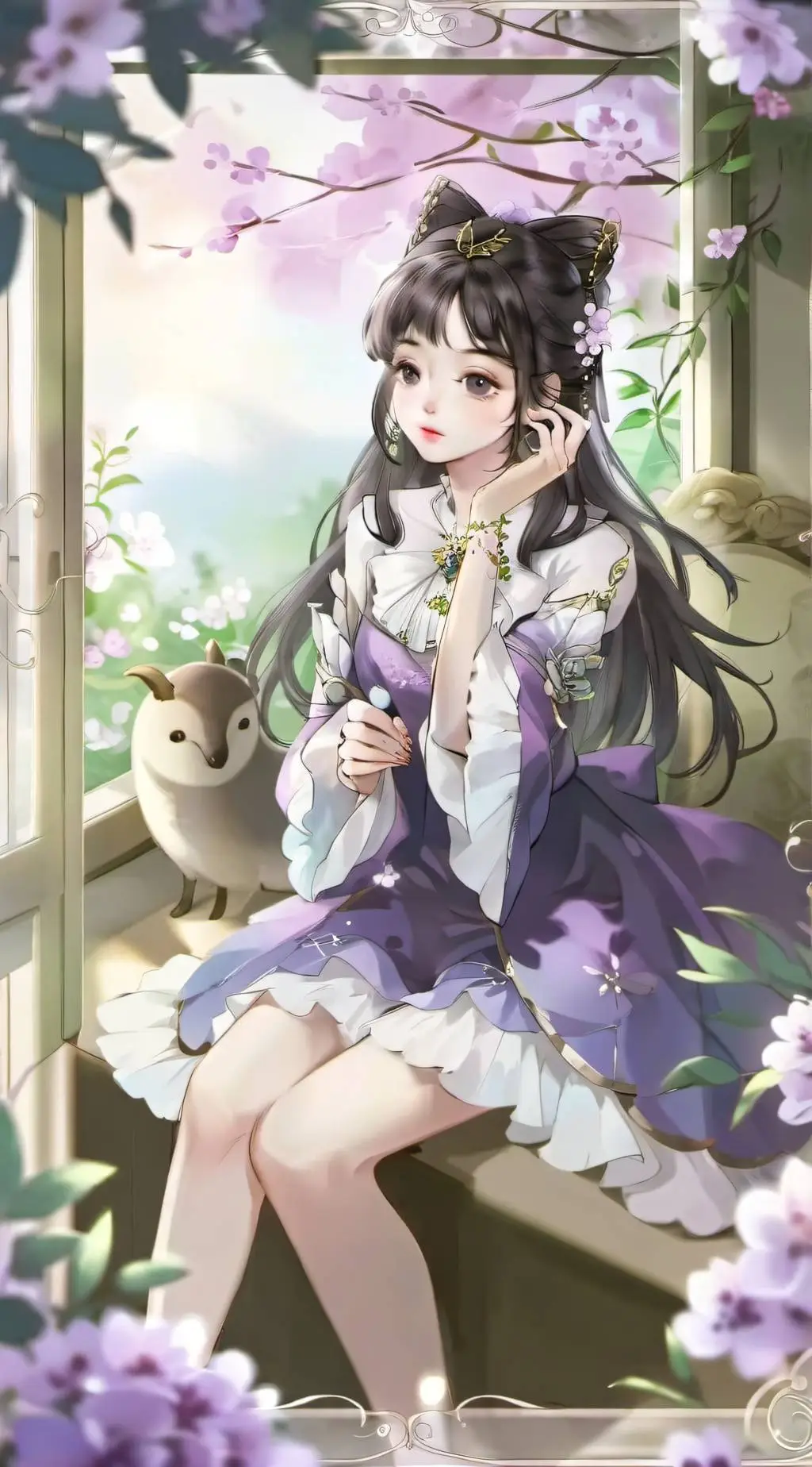 ai character: Chrisselle  background