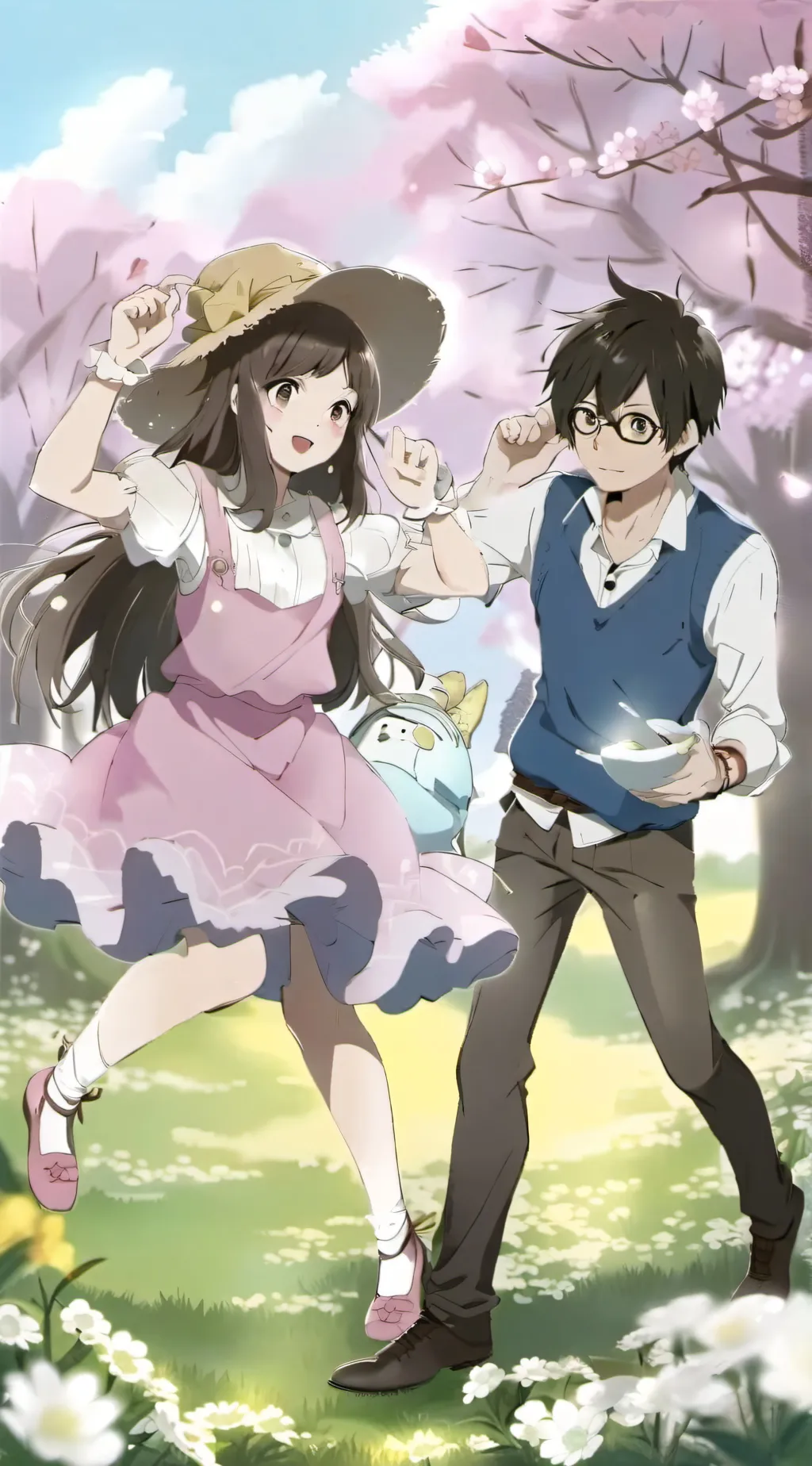 ai character: Edd and Molly background