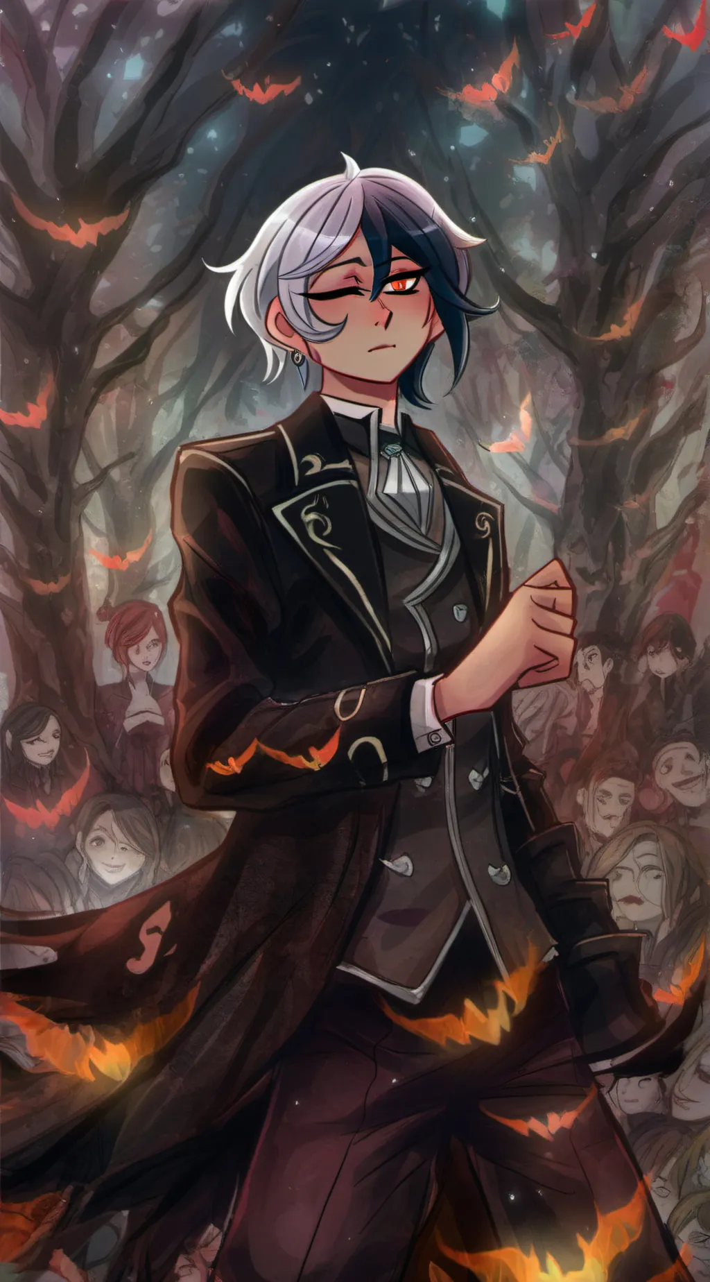 ai character: stace background