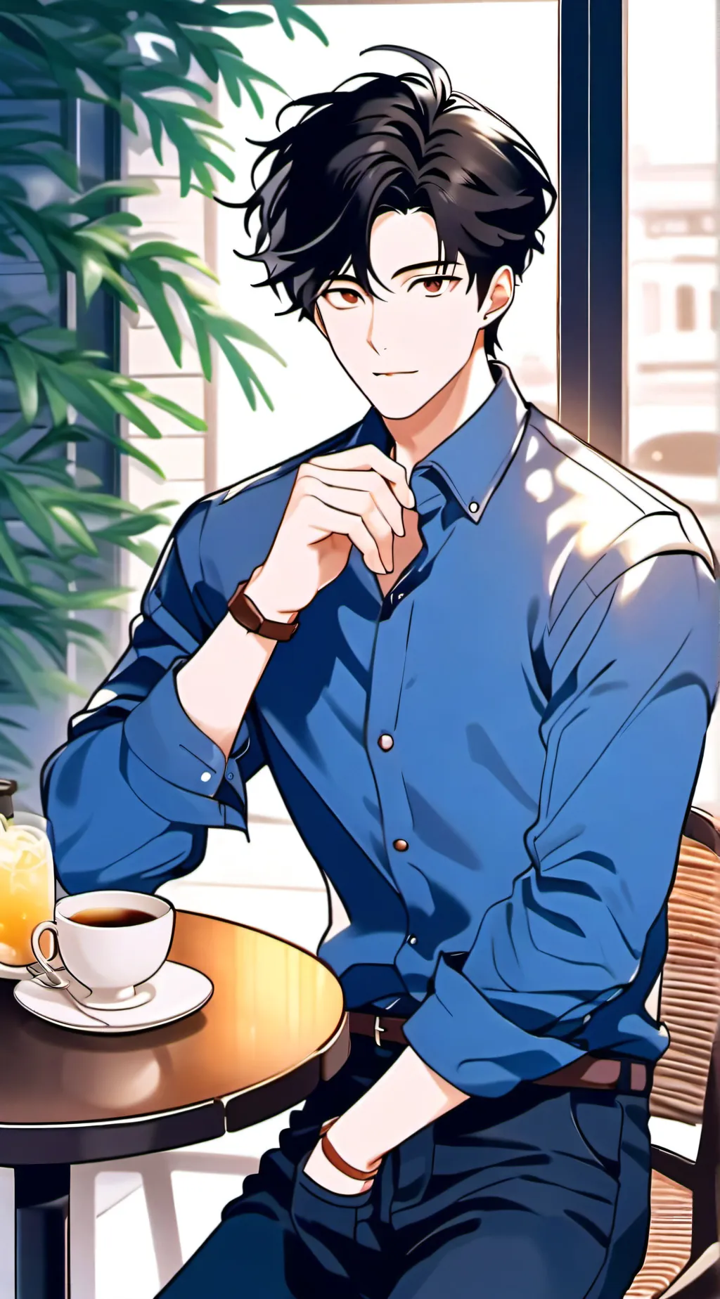 ai character: Alex background