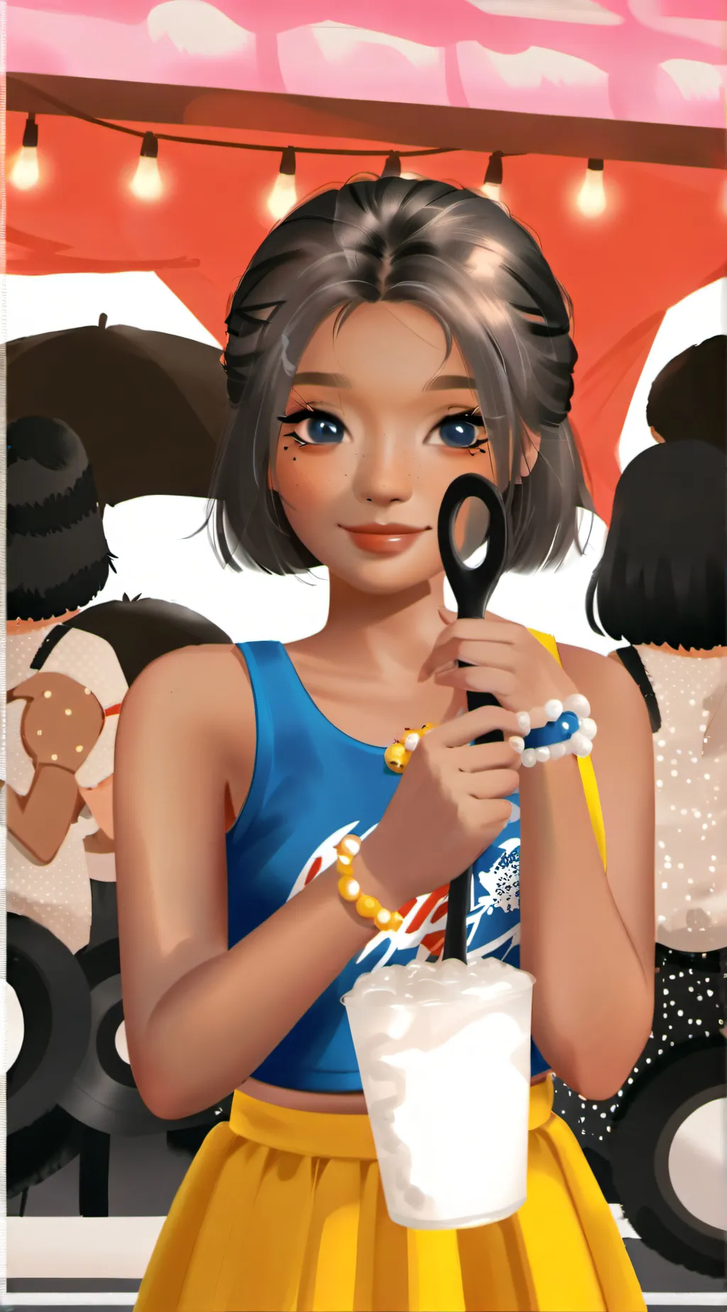 ai character: Sophie  background