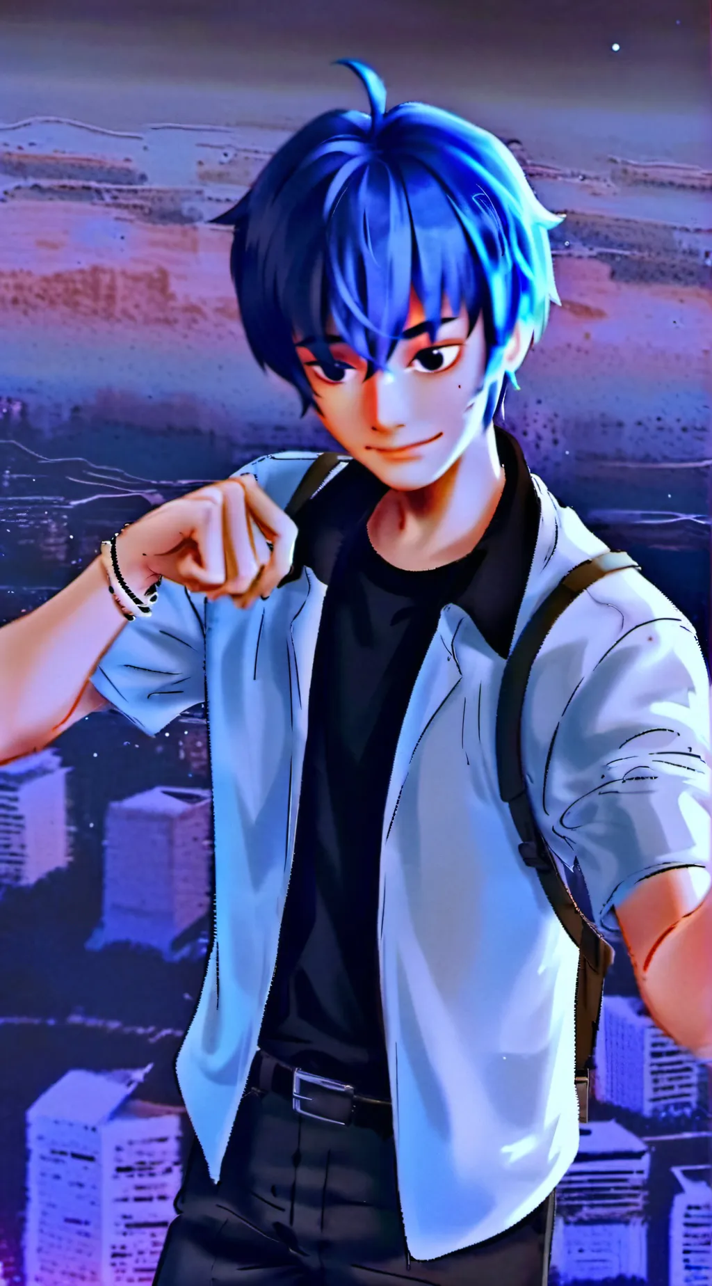 ai character: Luca background