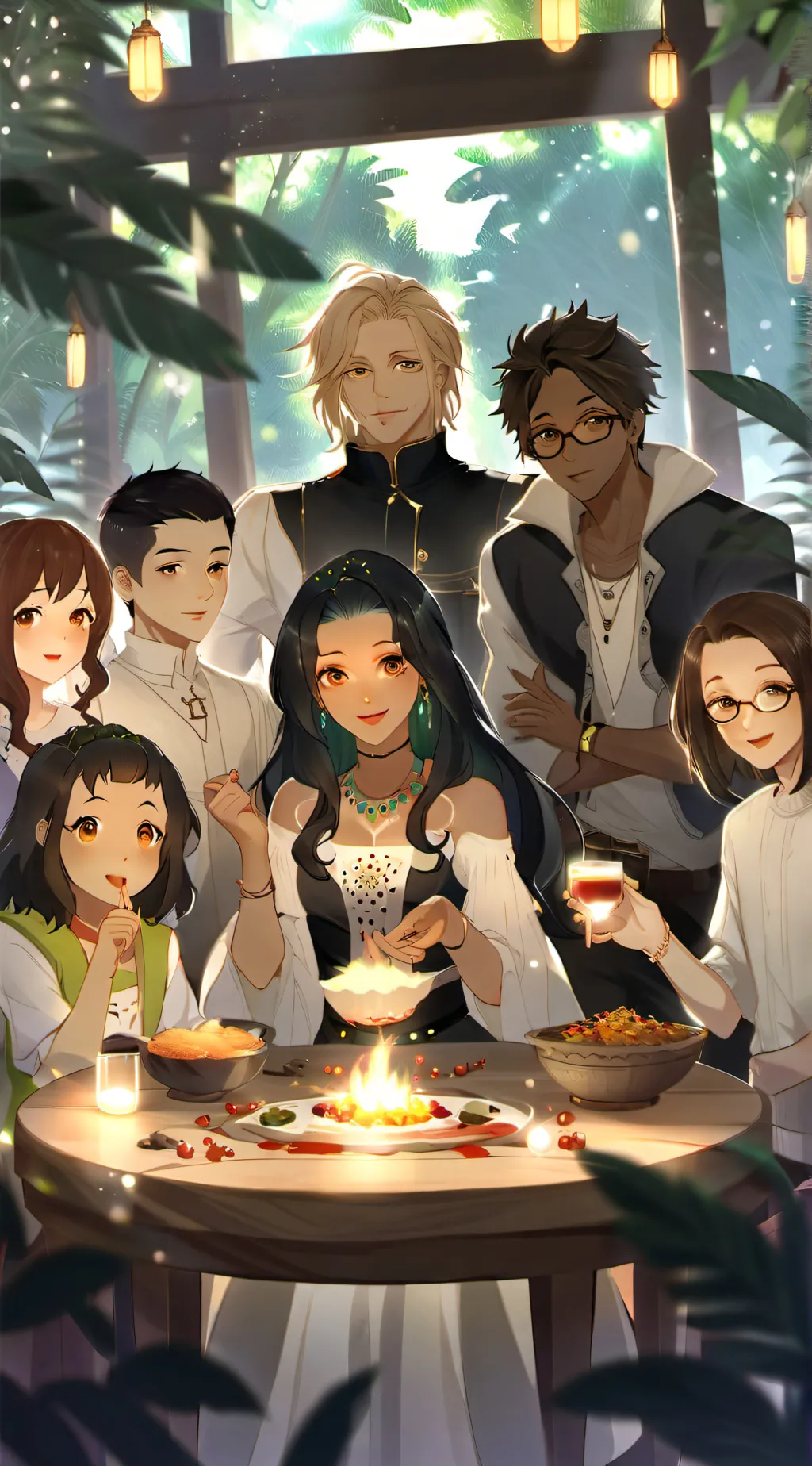 ai character: my gc/friends  background