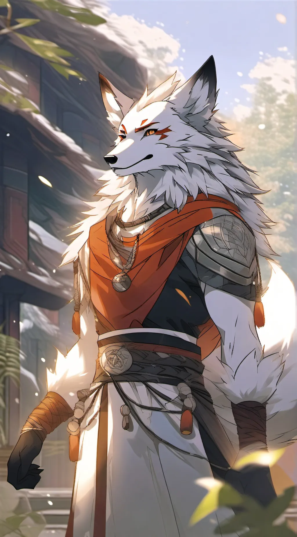 ai character: Cloud background