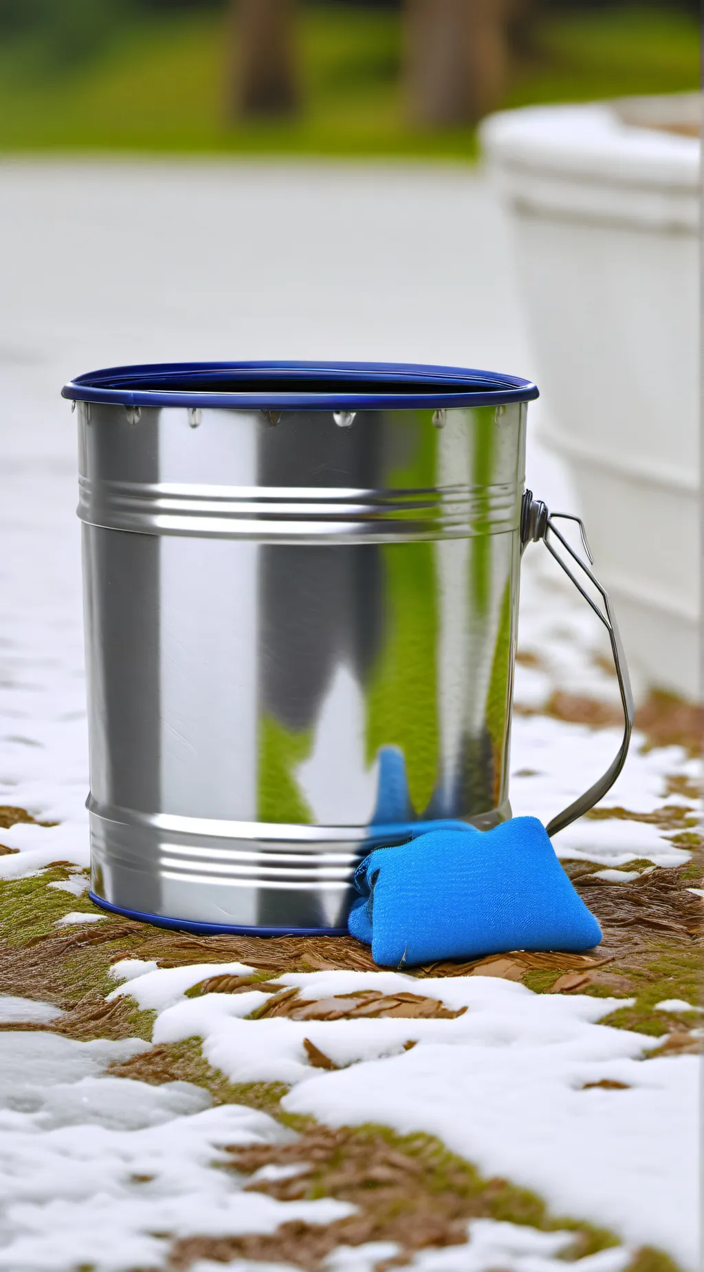 ai character: bucket background