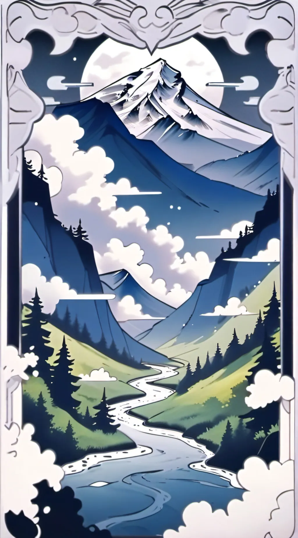 ai character: copyer background