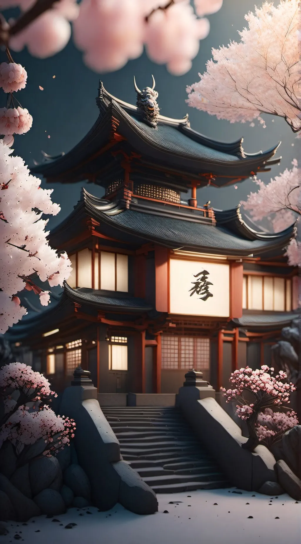 ai character: Too Close! background