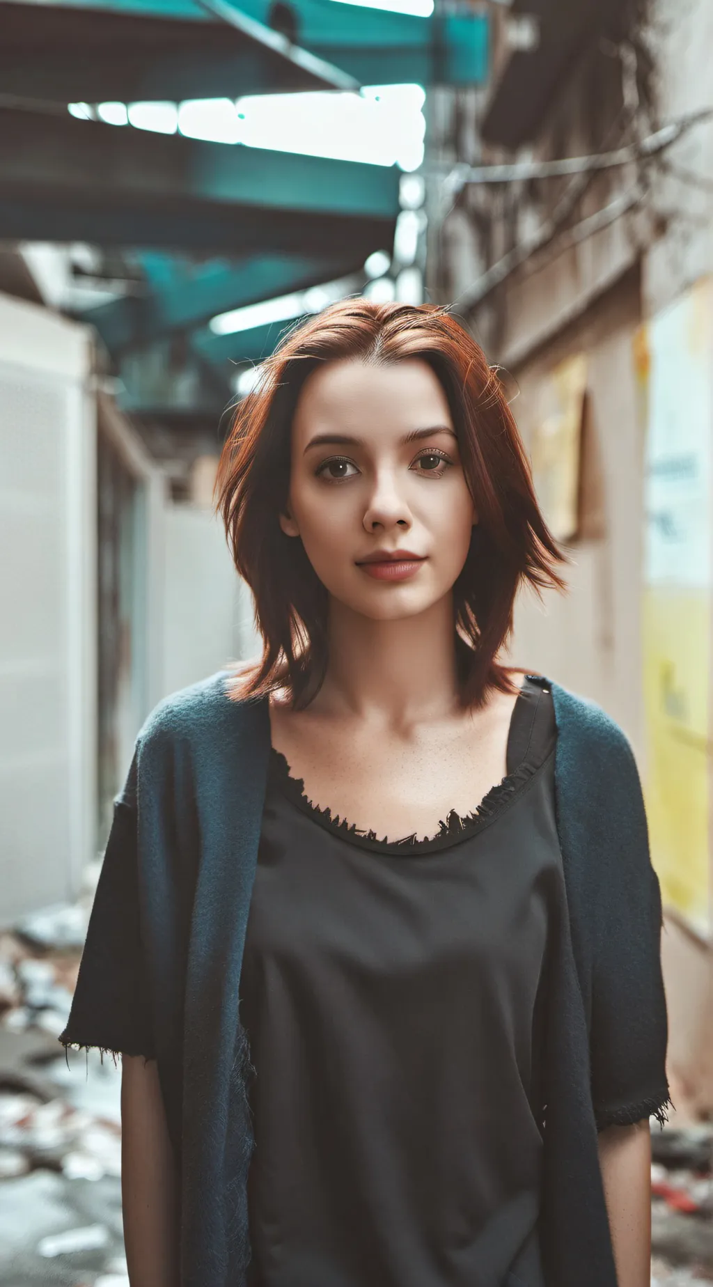 ai character: Strange event  background