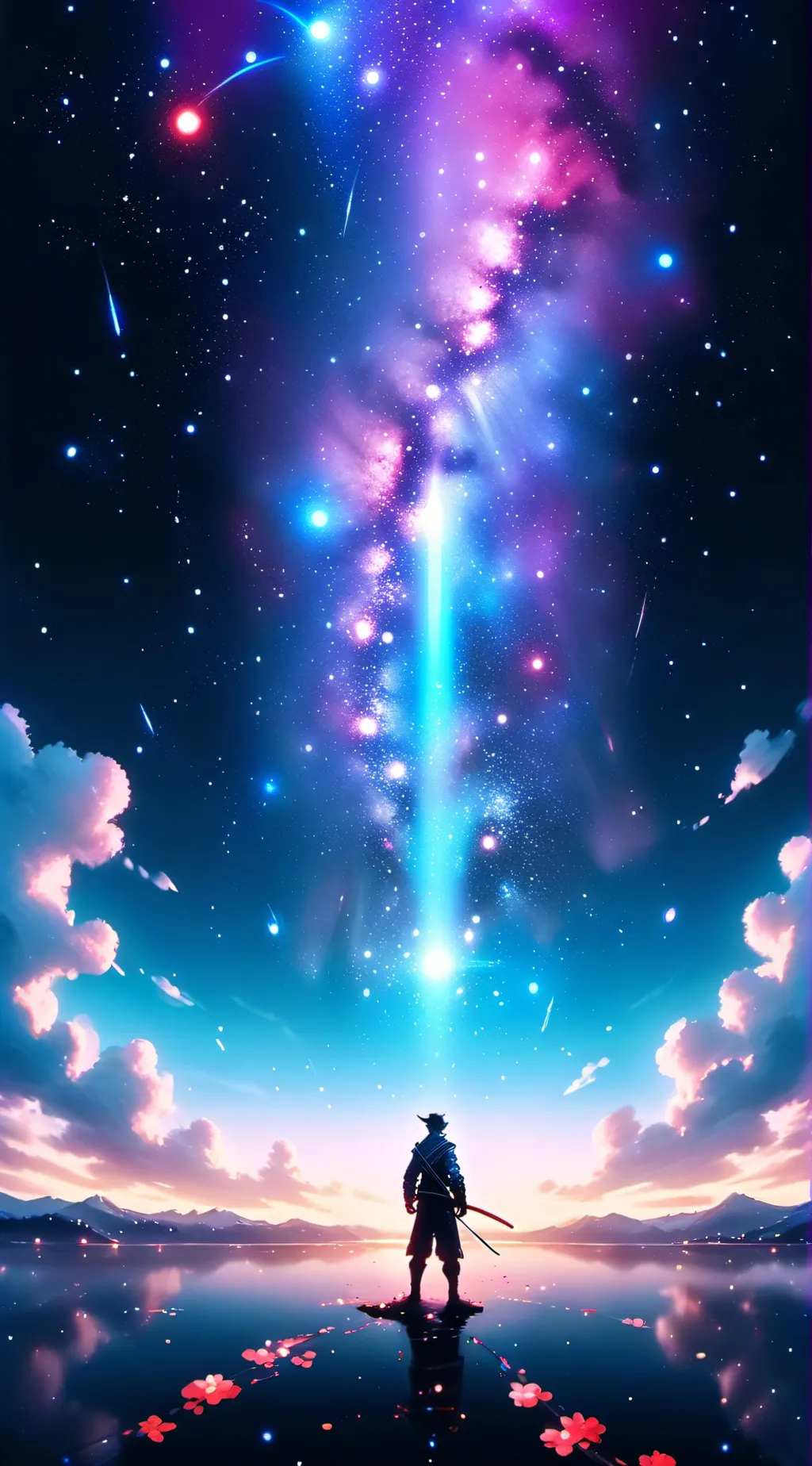 ai character: Demon slayer  background