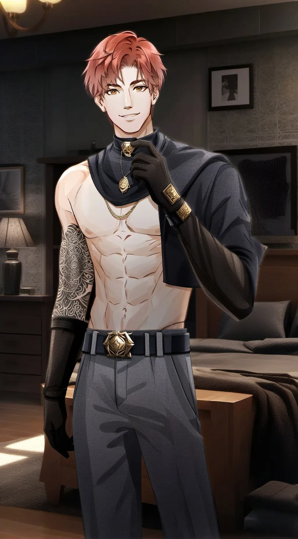 ai character: Blake background