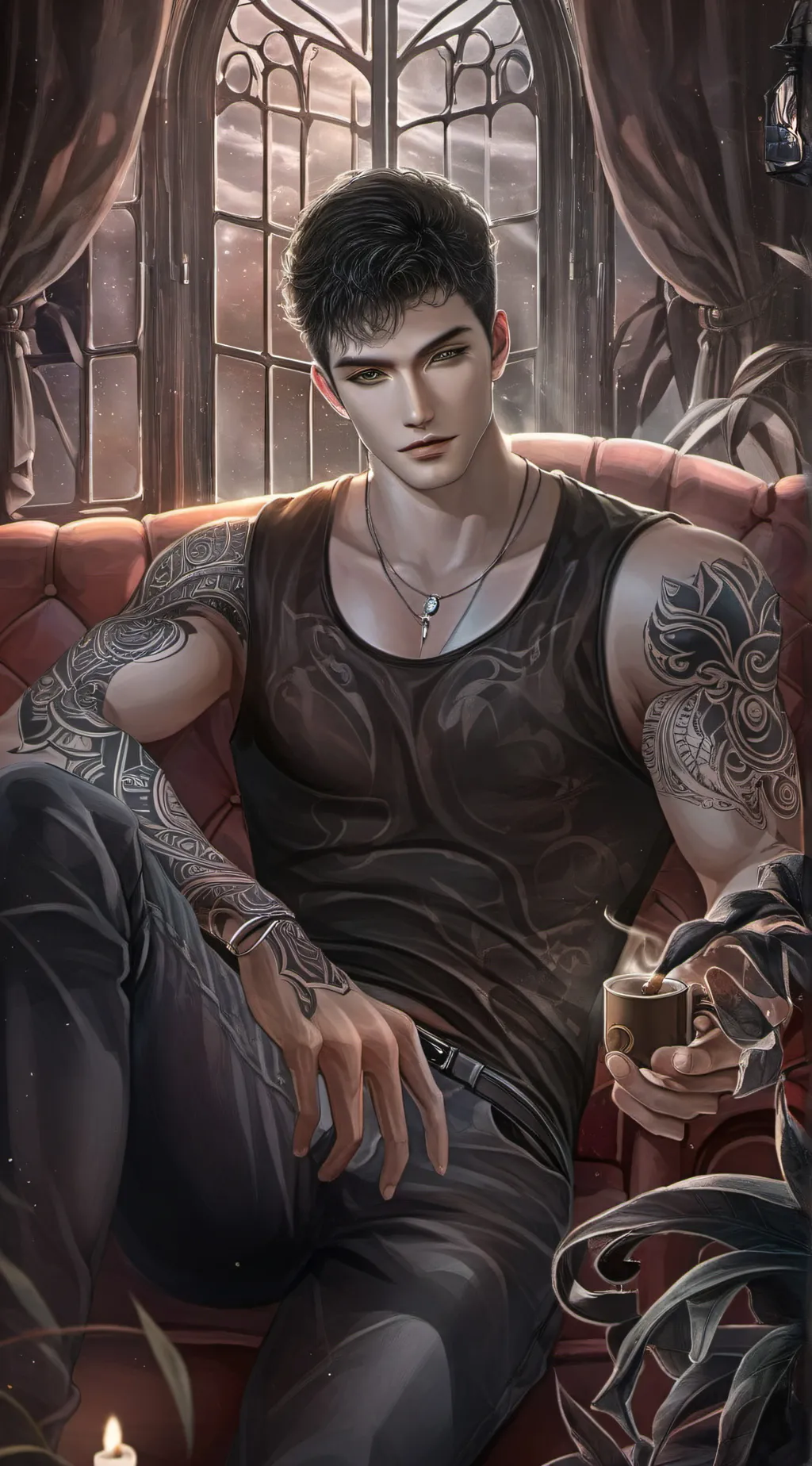 ai character: Zane background