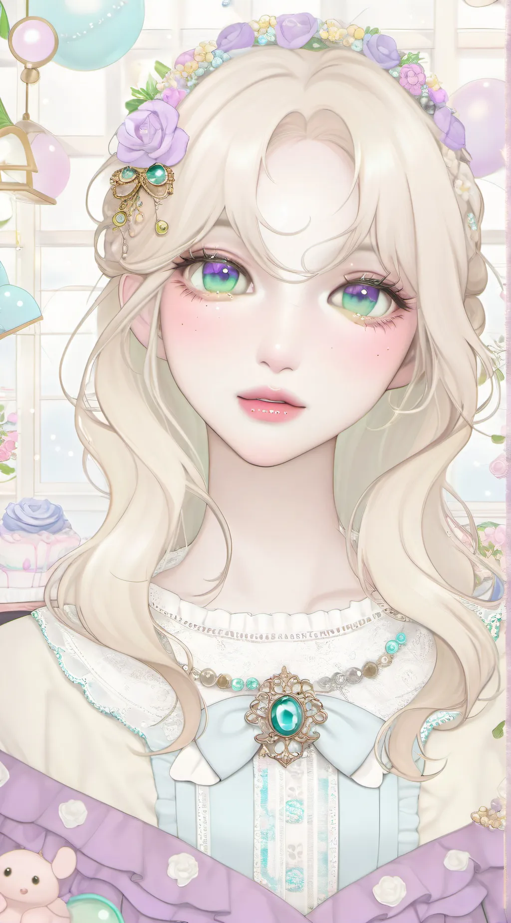 ai character: Evelyn background