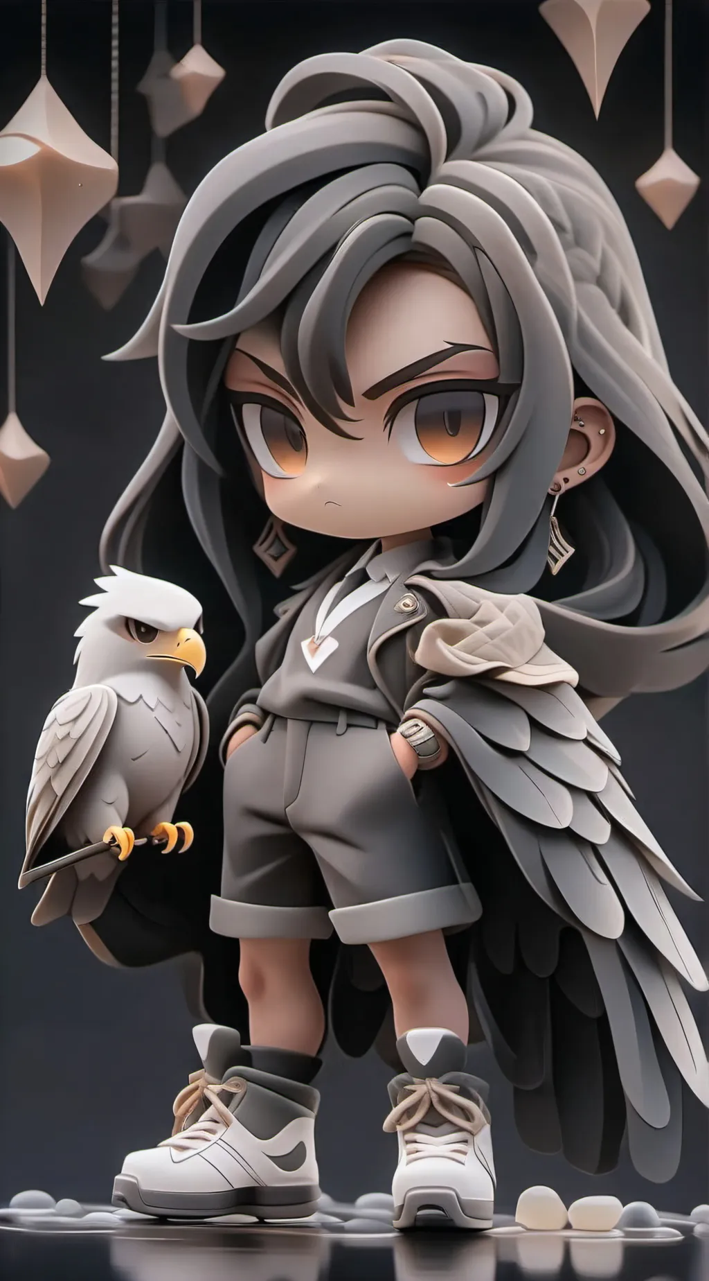 ai character: 🦅 EAGLE 🦅  background
