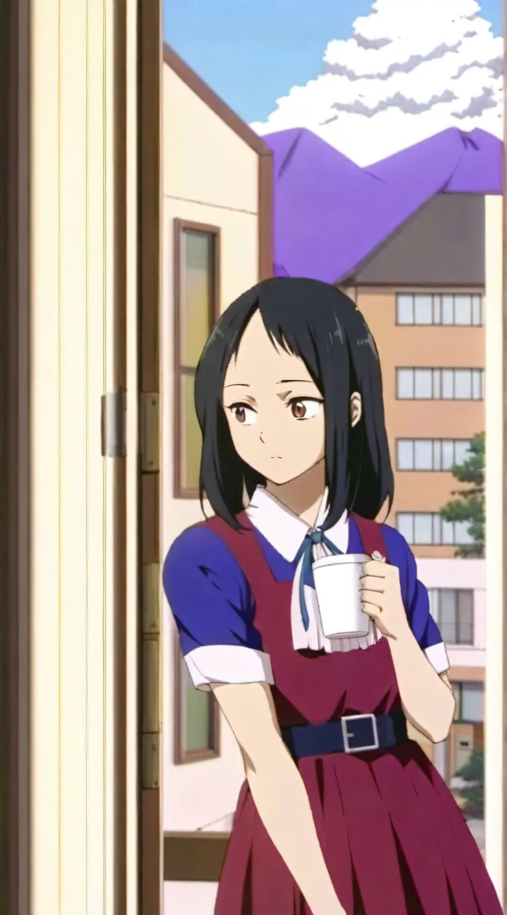 ai character: urm what the sigma background