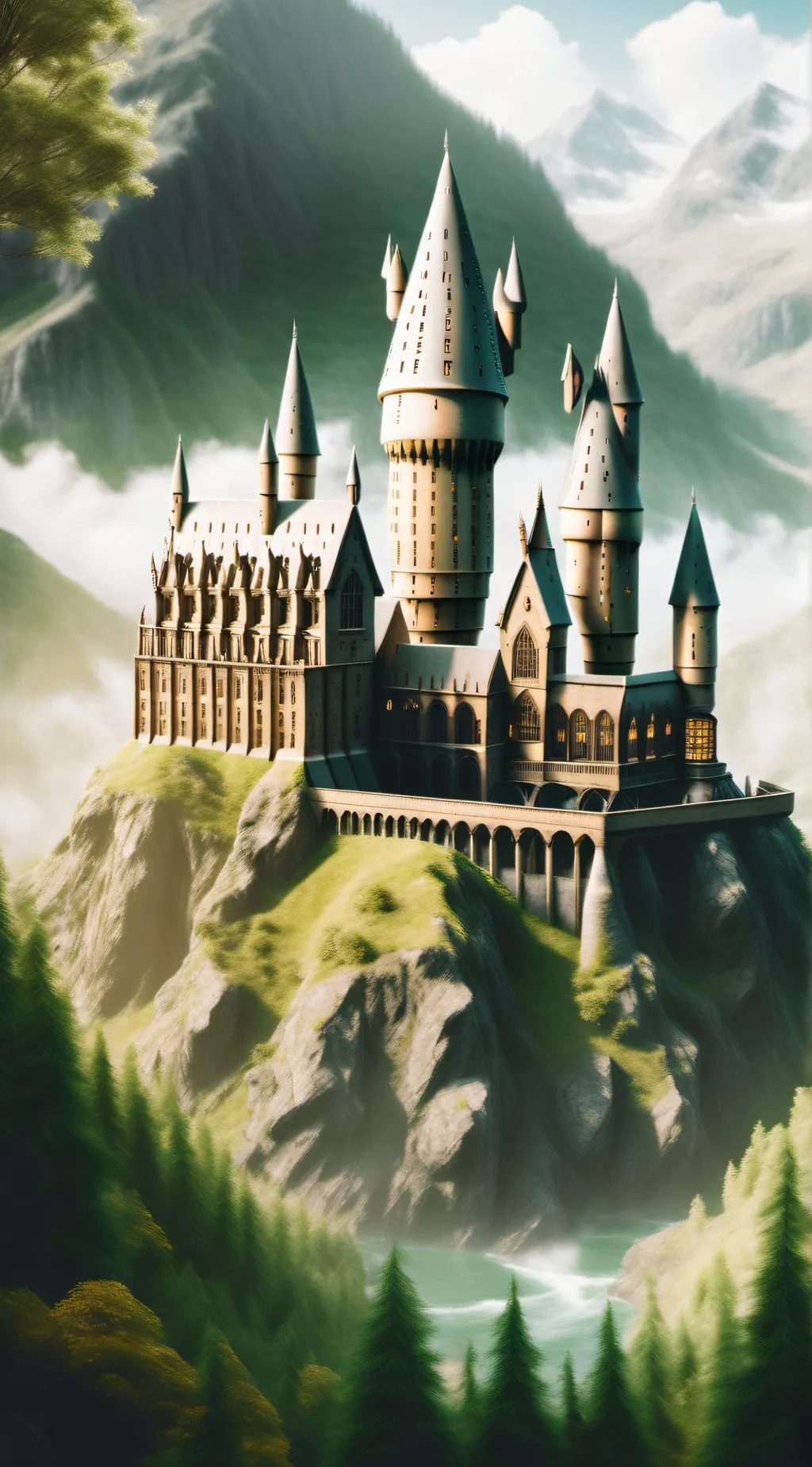 ai character: hogwarts background