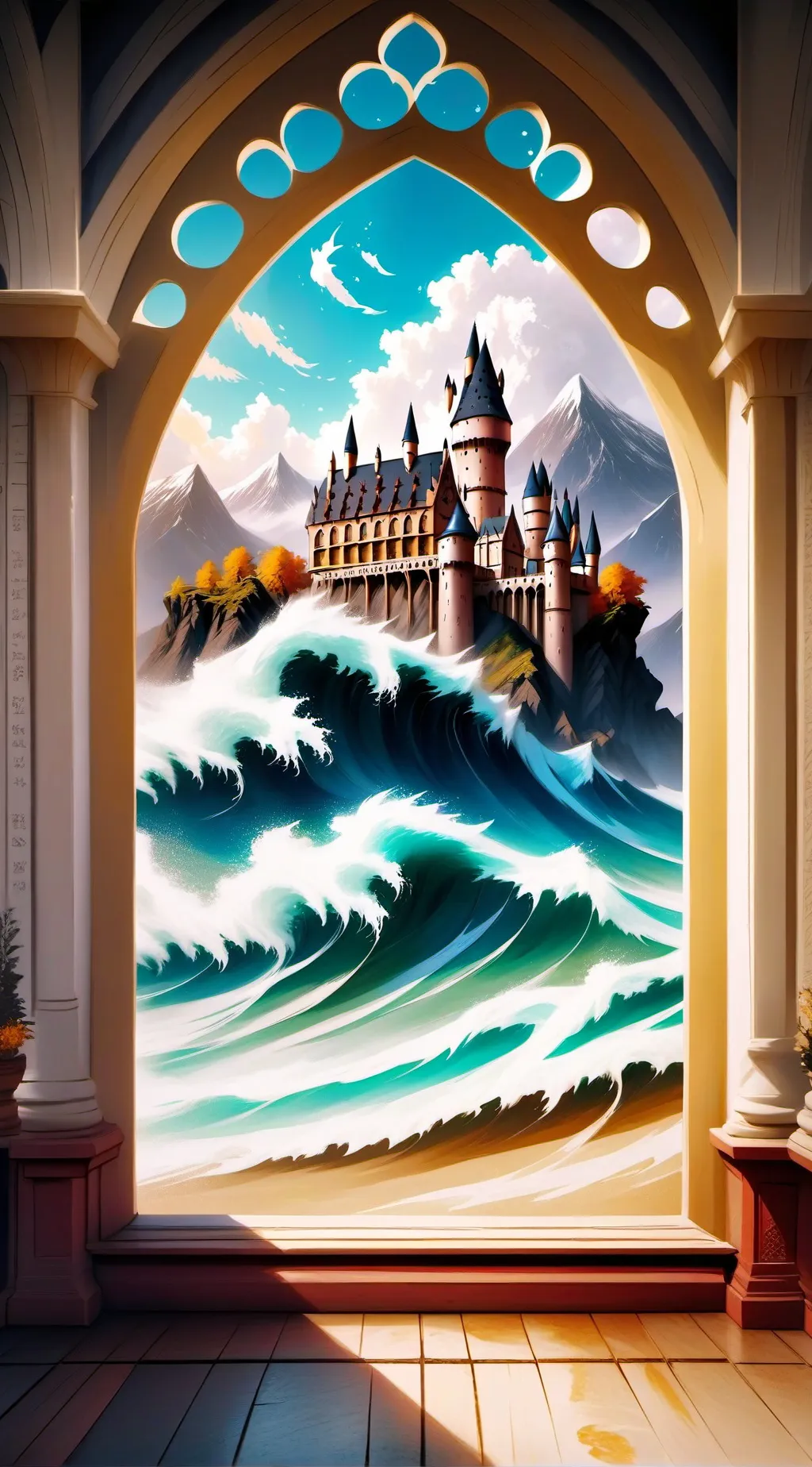 ai character: ~HOGWARTS~ background