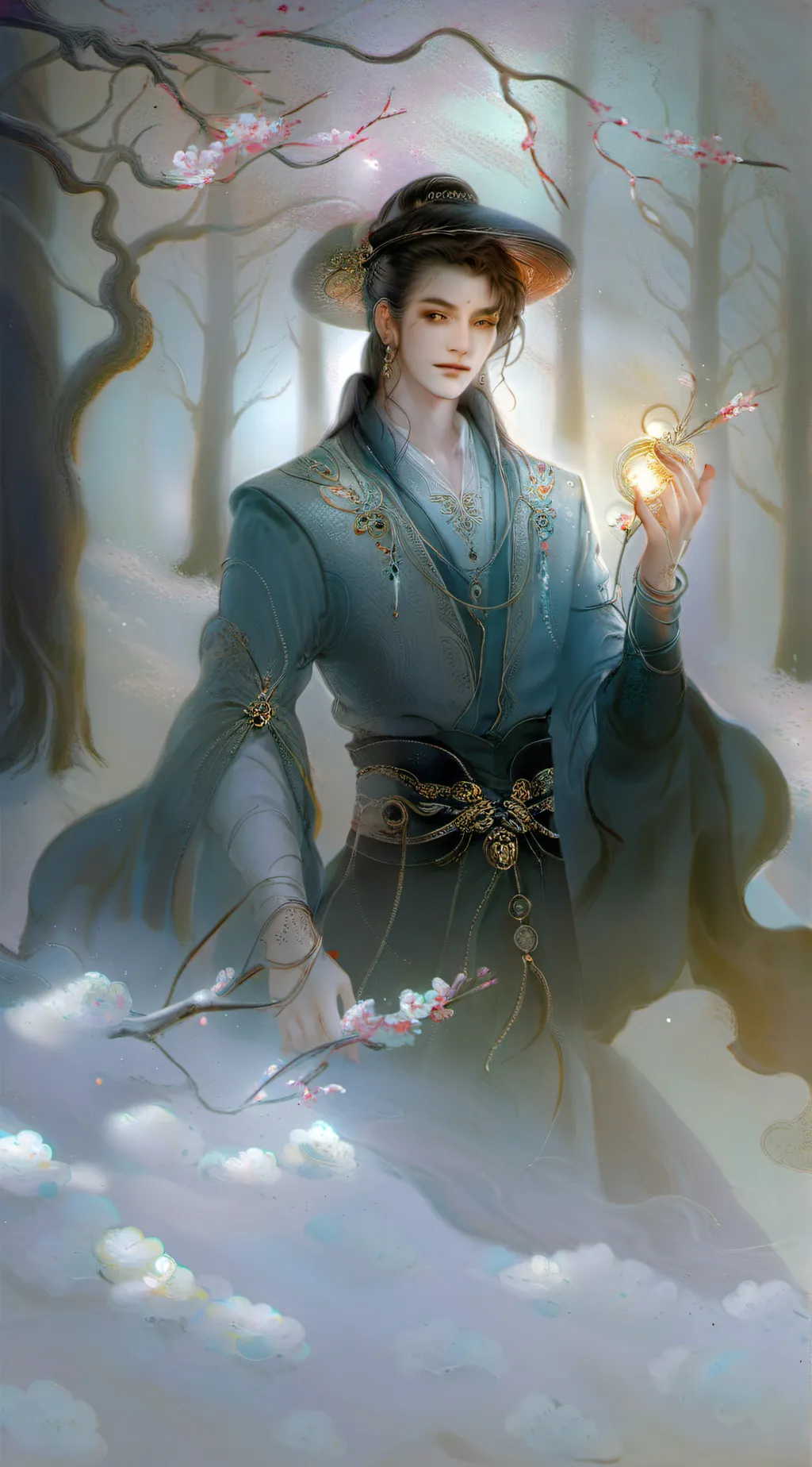 ai character: David  background