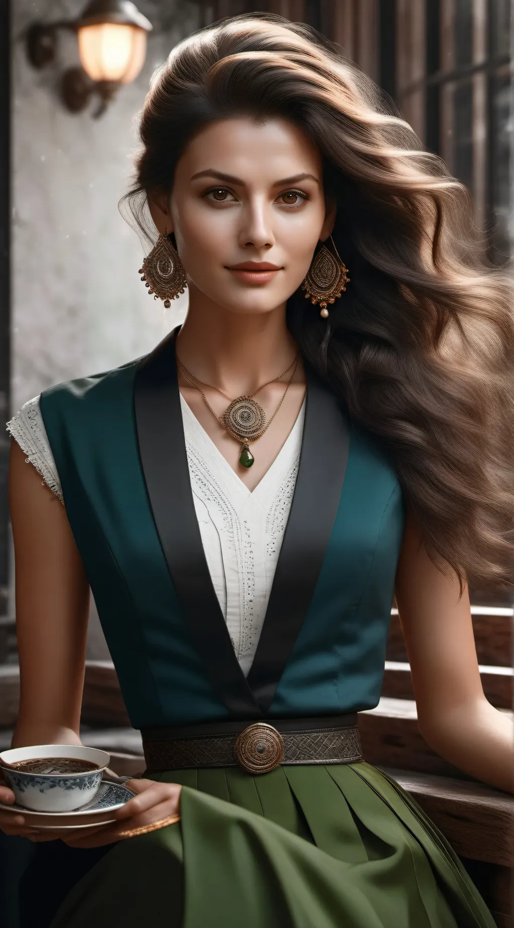 ai character: Tete background