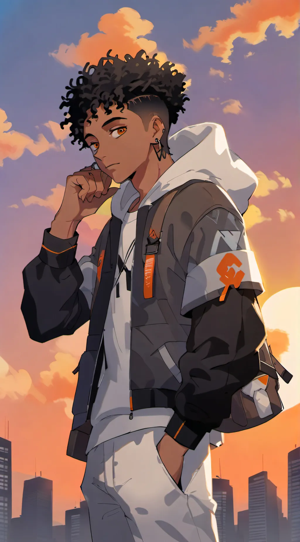 ai character: Calvin Kensett background