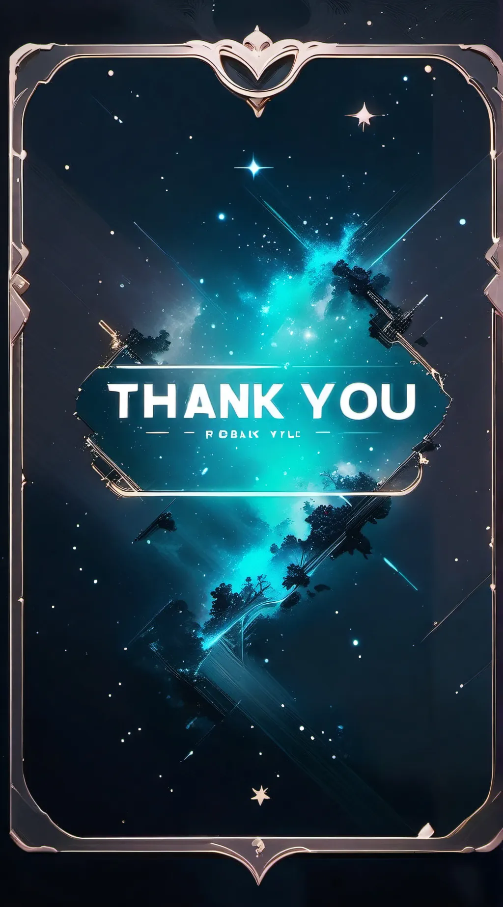 ai character: Thank you  background