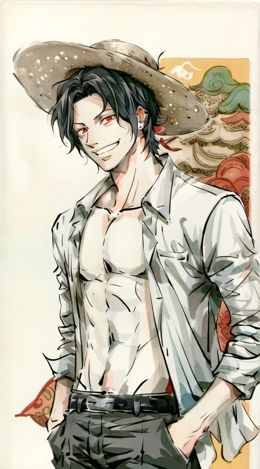 ai character: Roger background