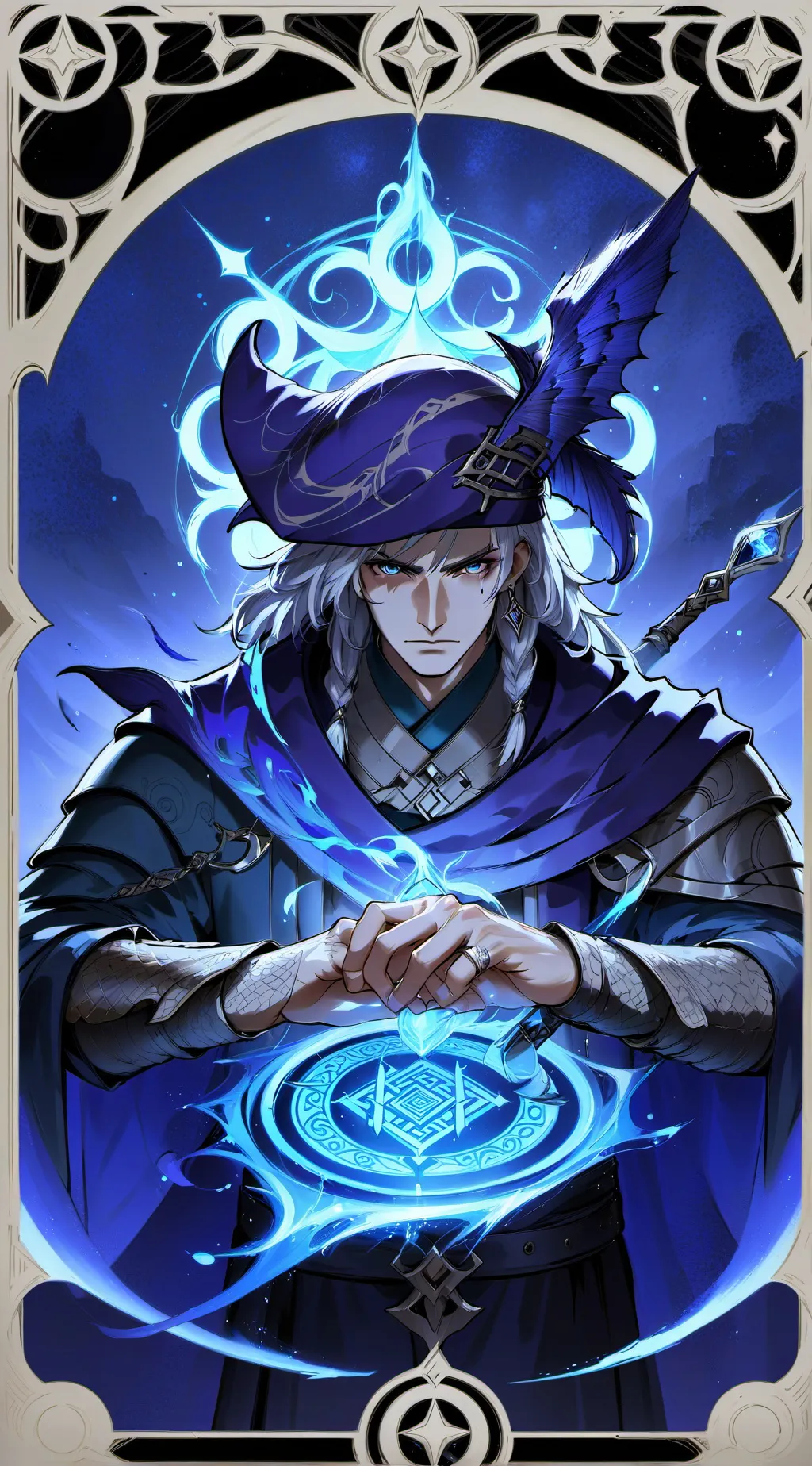 ai character: Hogwarts background