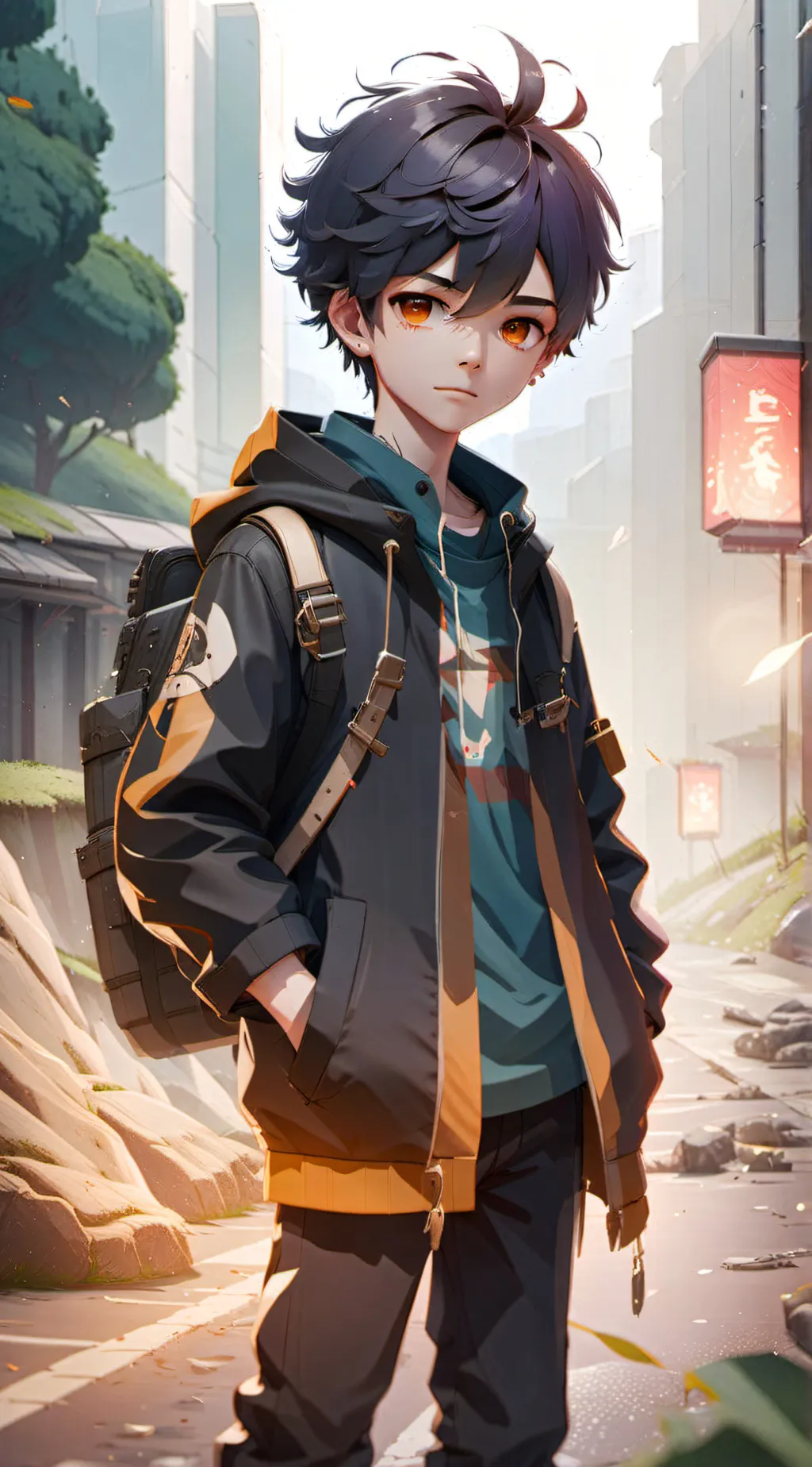 ai character: james background