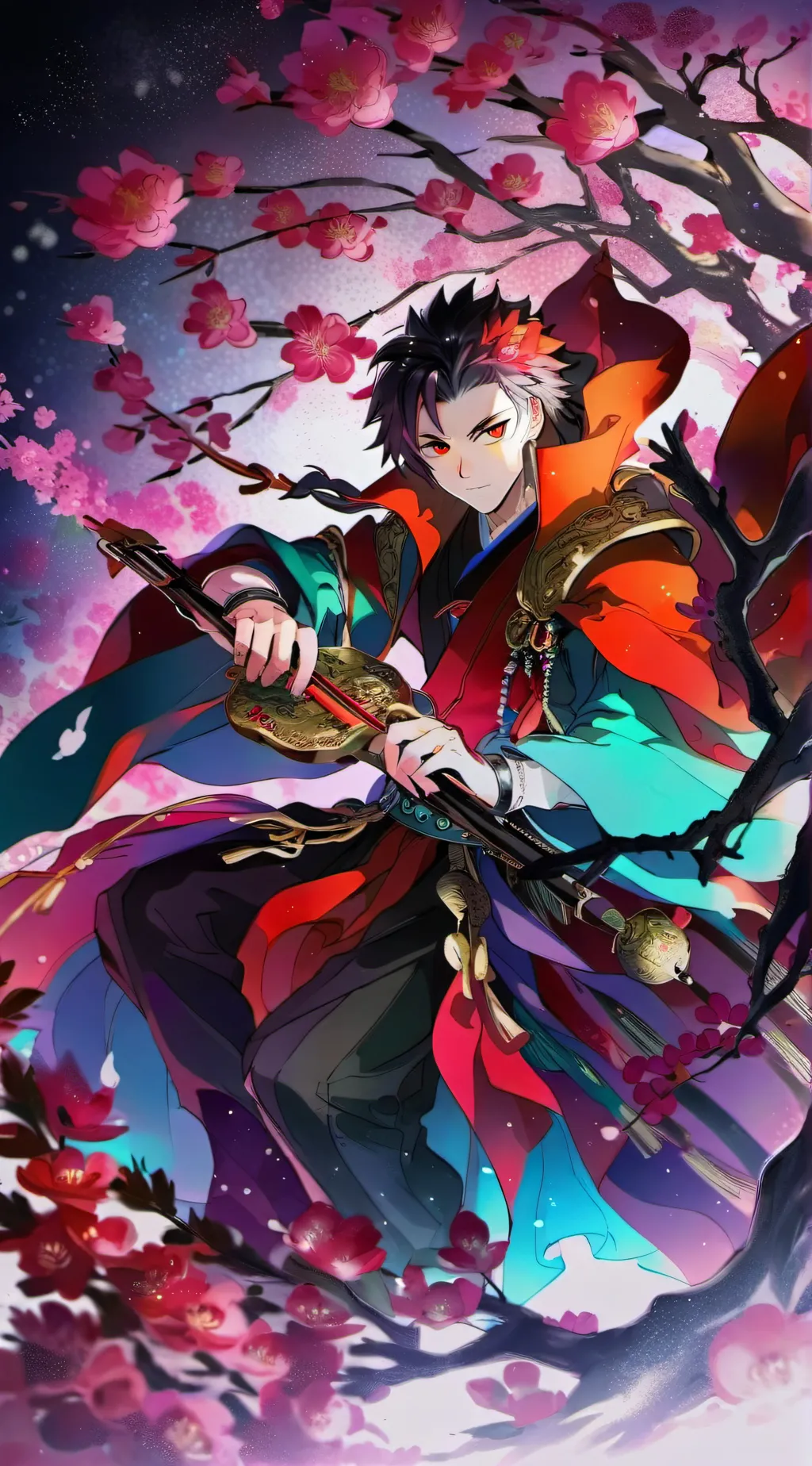 ai character: Hashira pt.2 background