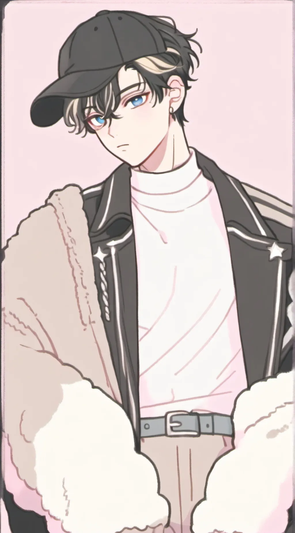 ai character: Mark background