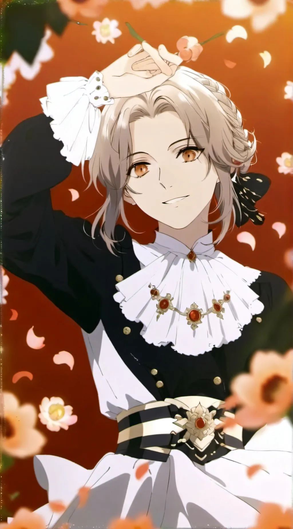 ai character: sc meet uwu cat background