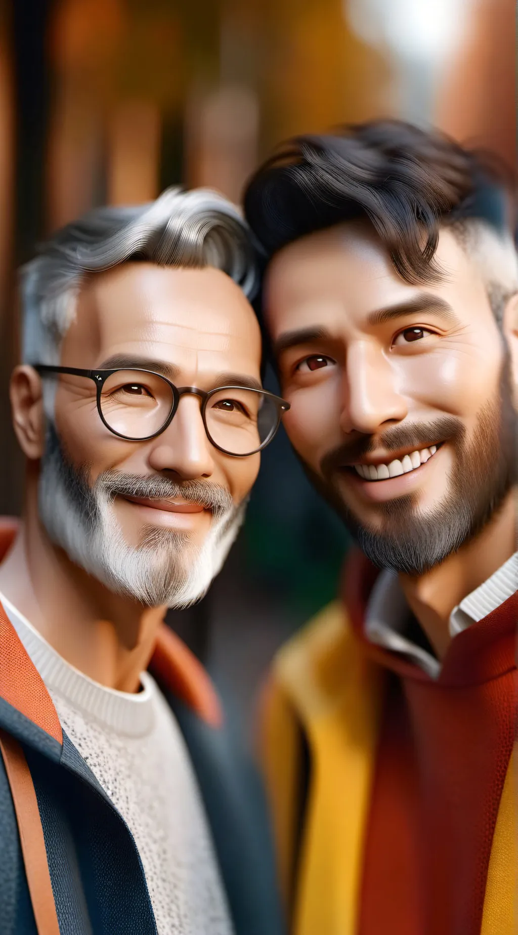ai character: Gay dads background