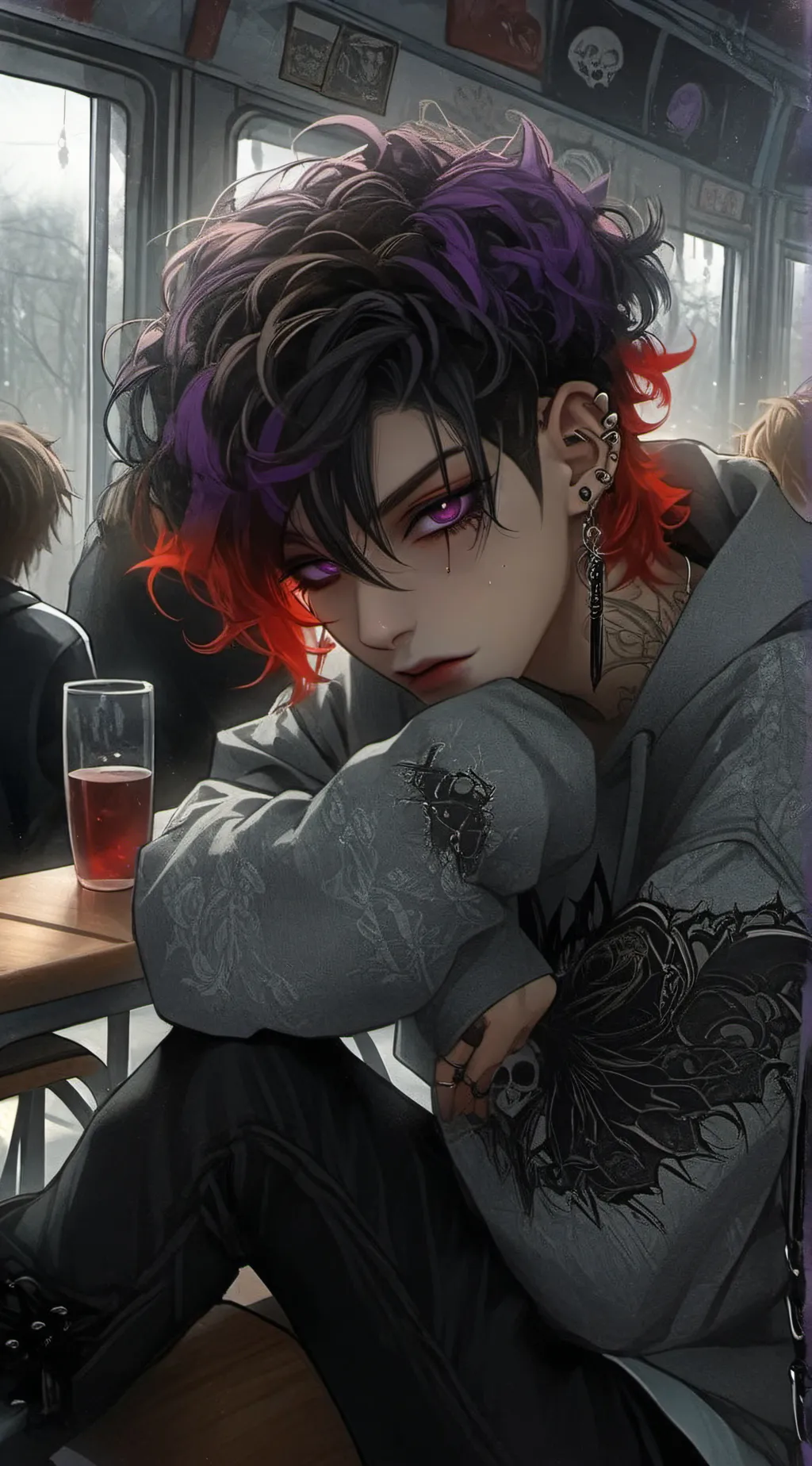 ai character: αנαx background