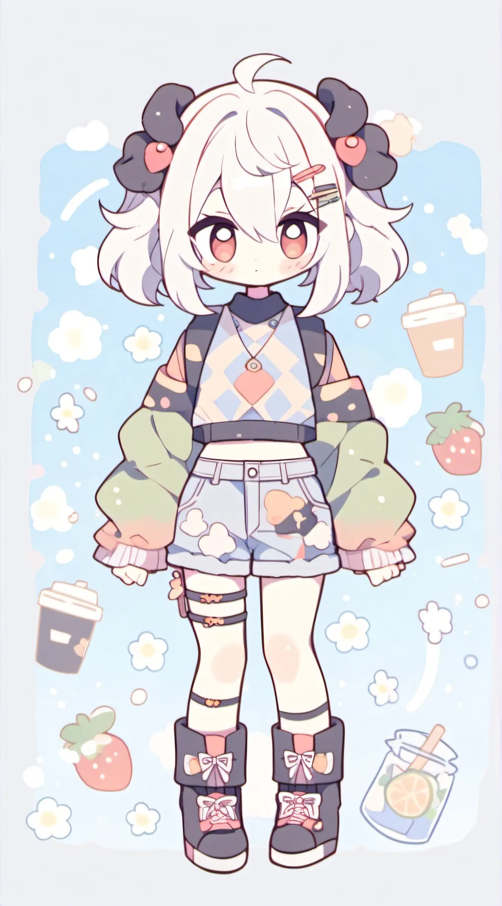 ai character: kira background