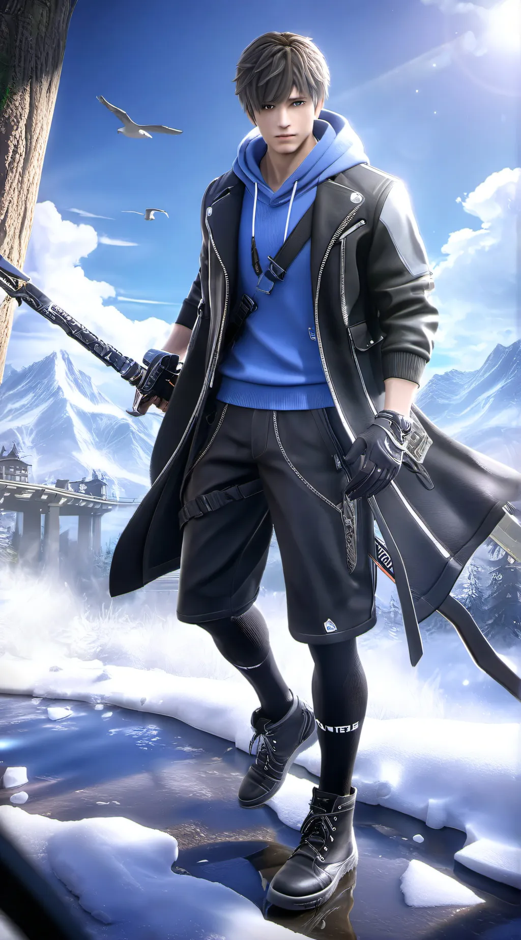 ai character: Mike background