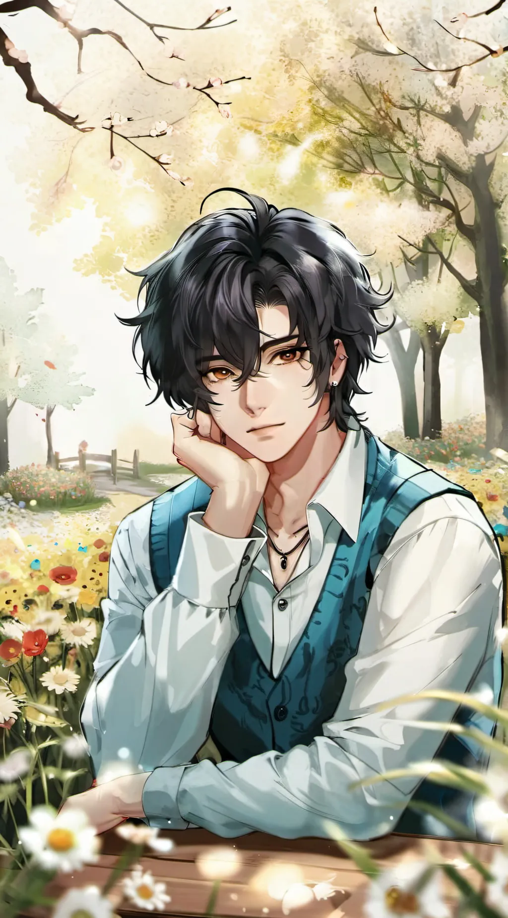 ai character: Jhonlou background