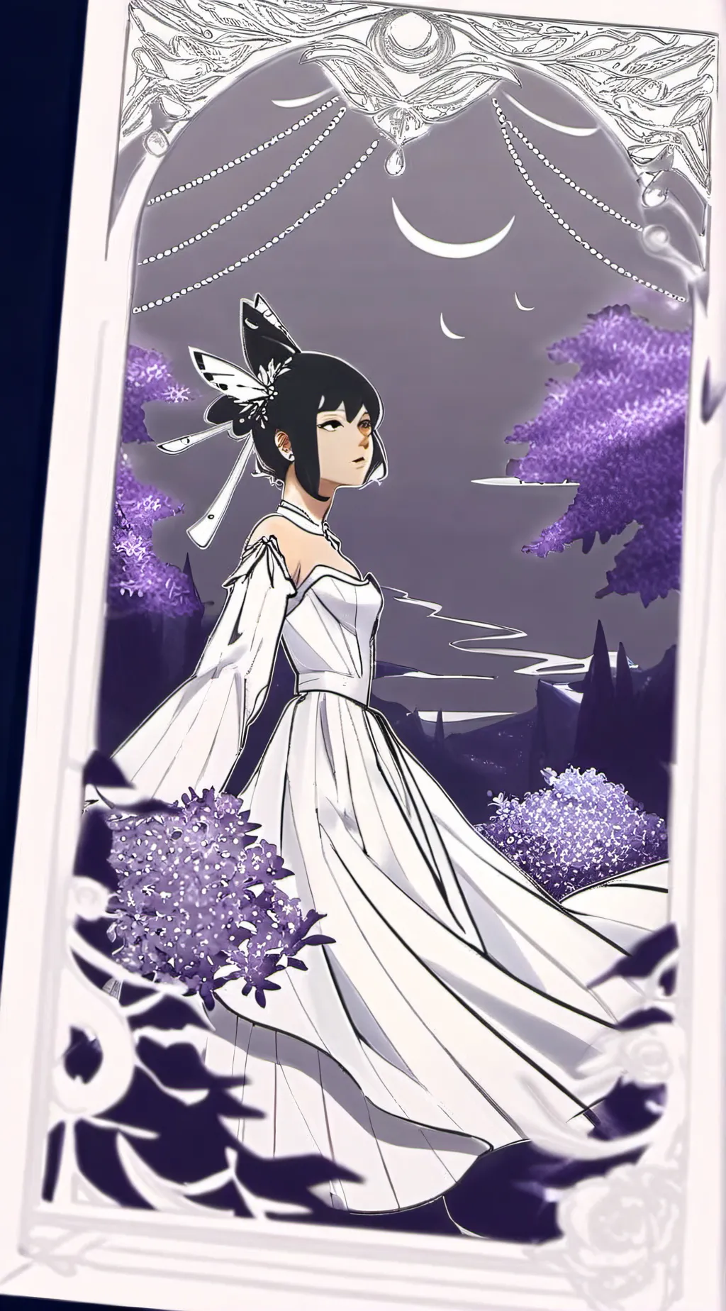 ai character: Flowa background