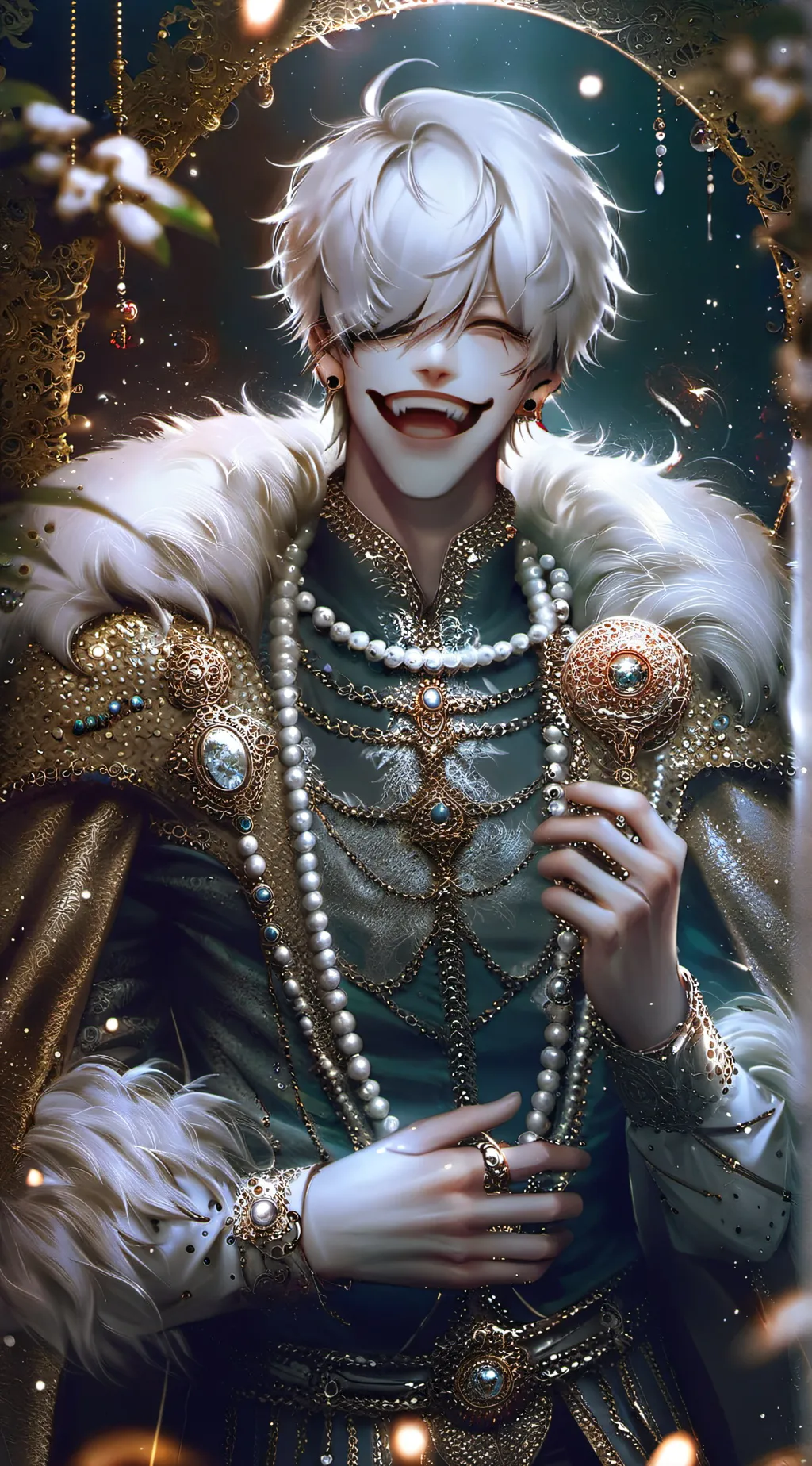 ai character: Michael...♡ background