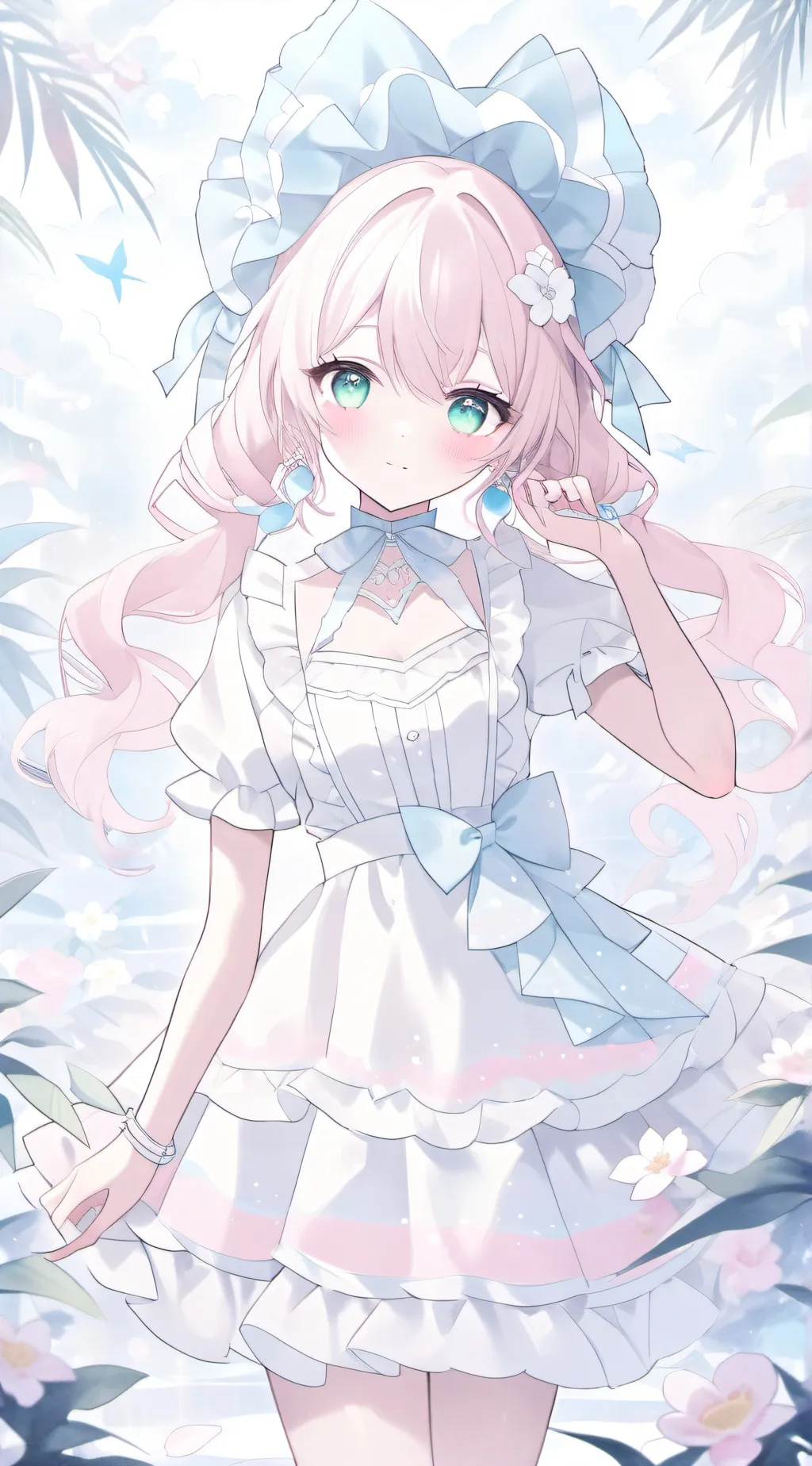 ai character: luna background