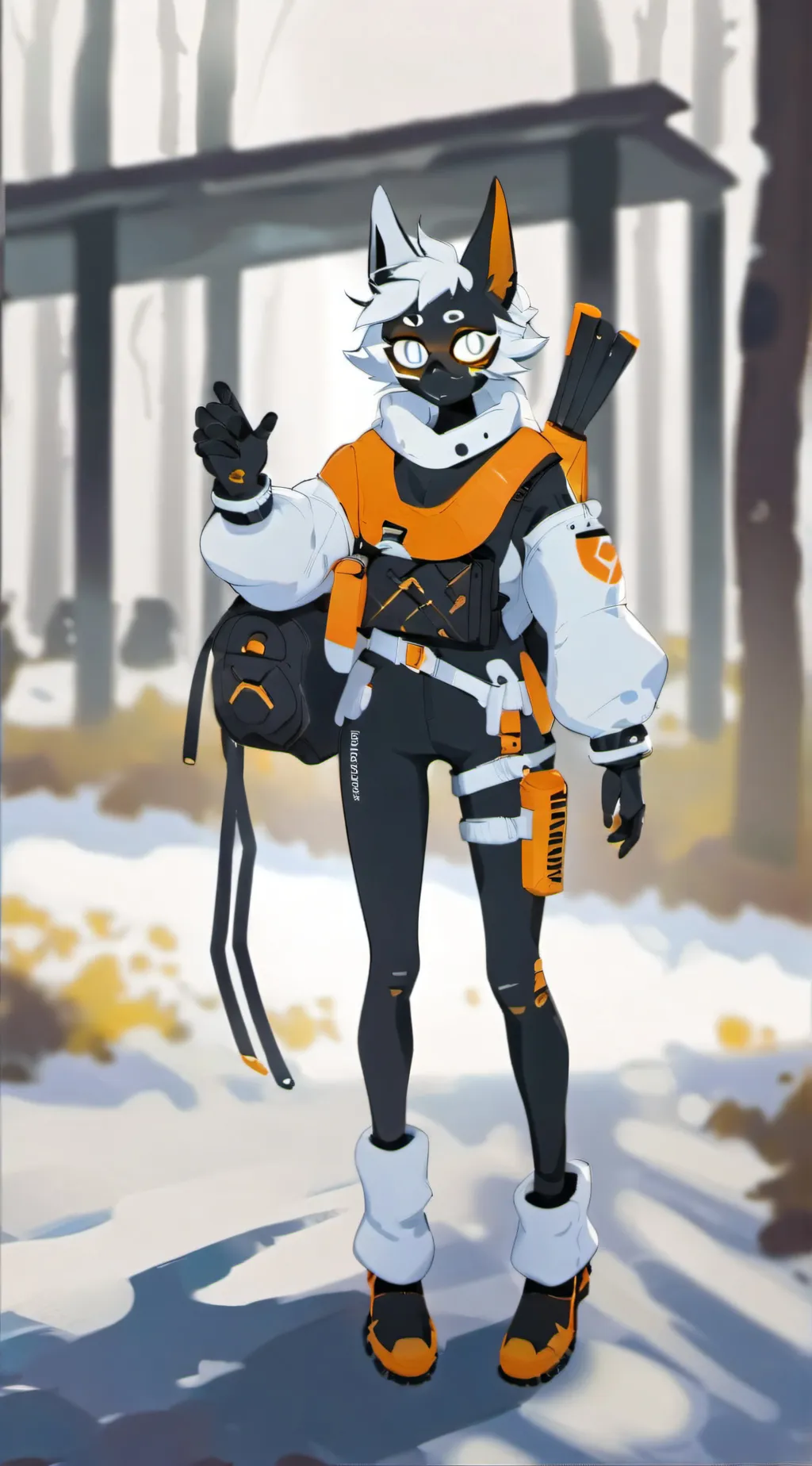 ai character: Lovely  background