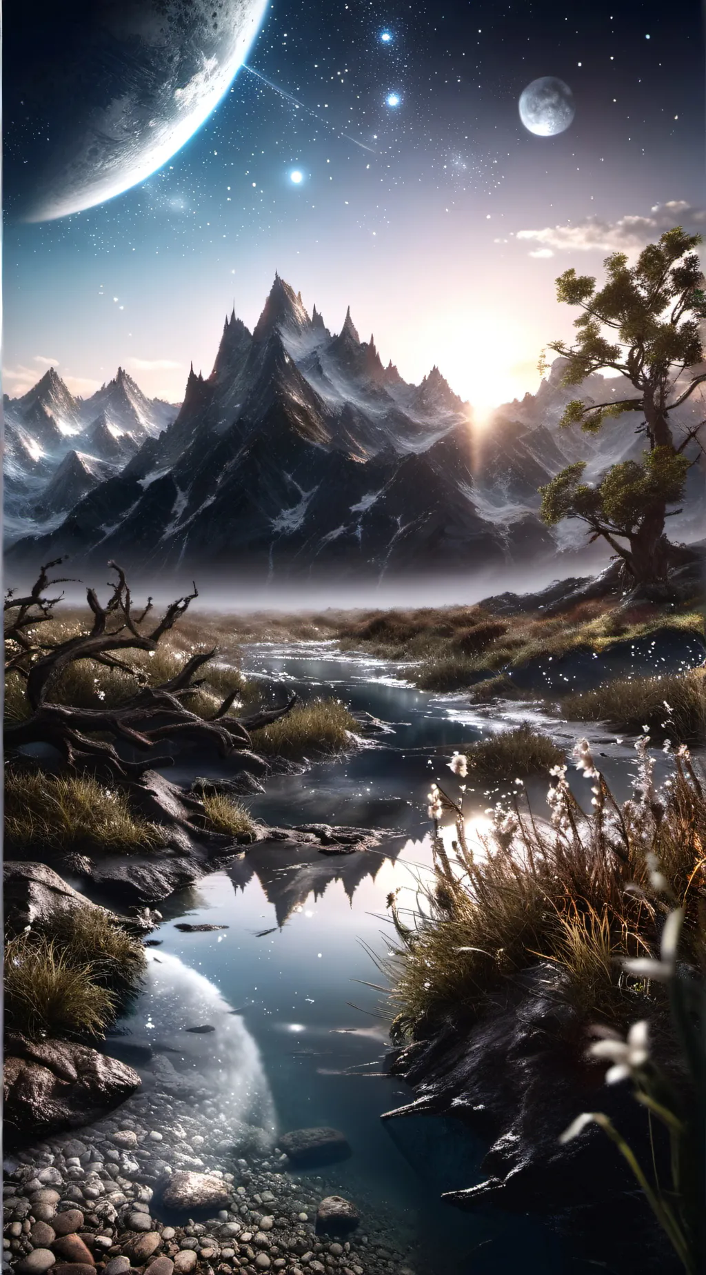 ai character: project Shade background