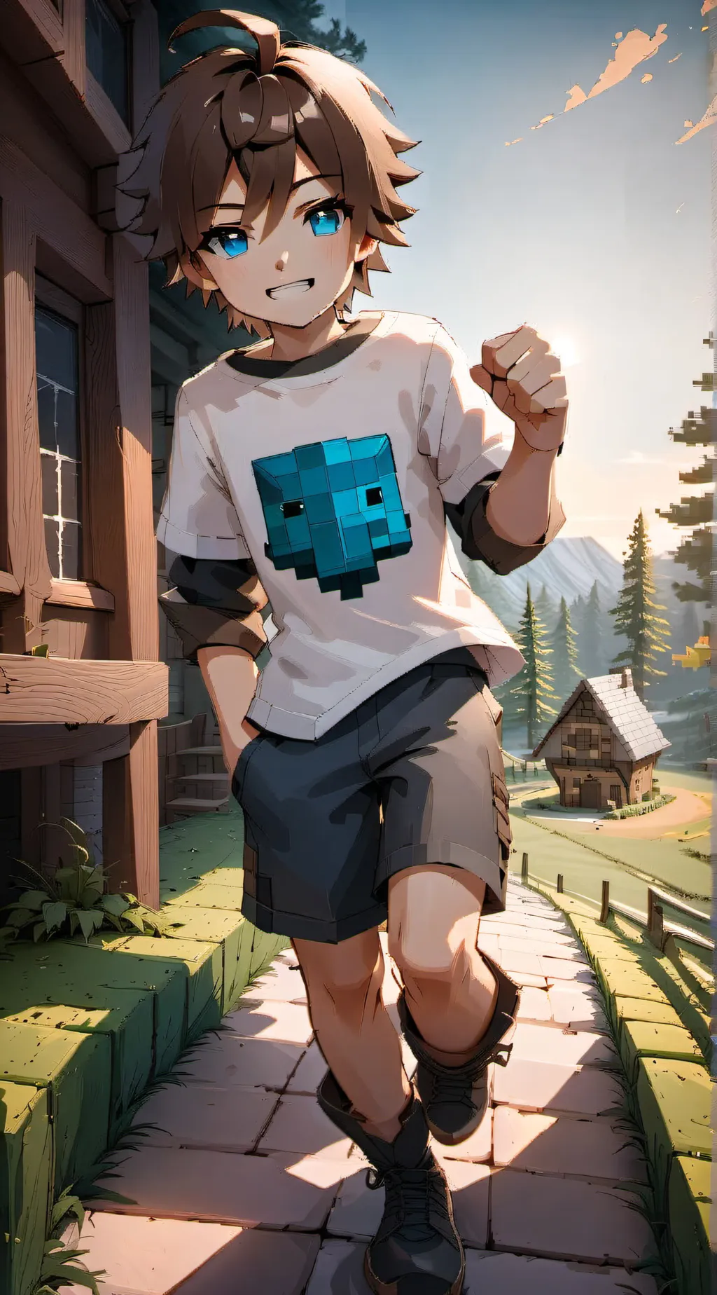 ai character: Brett background