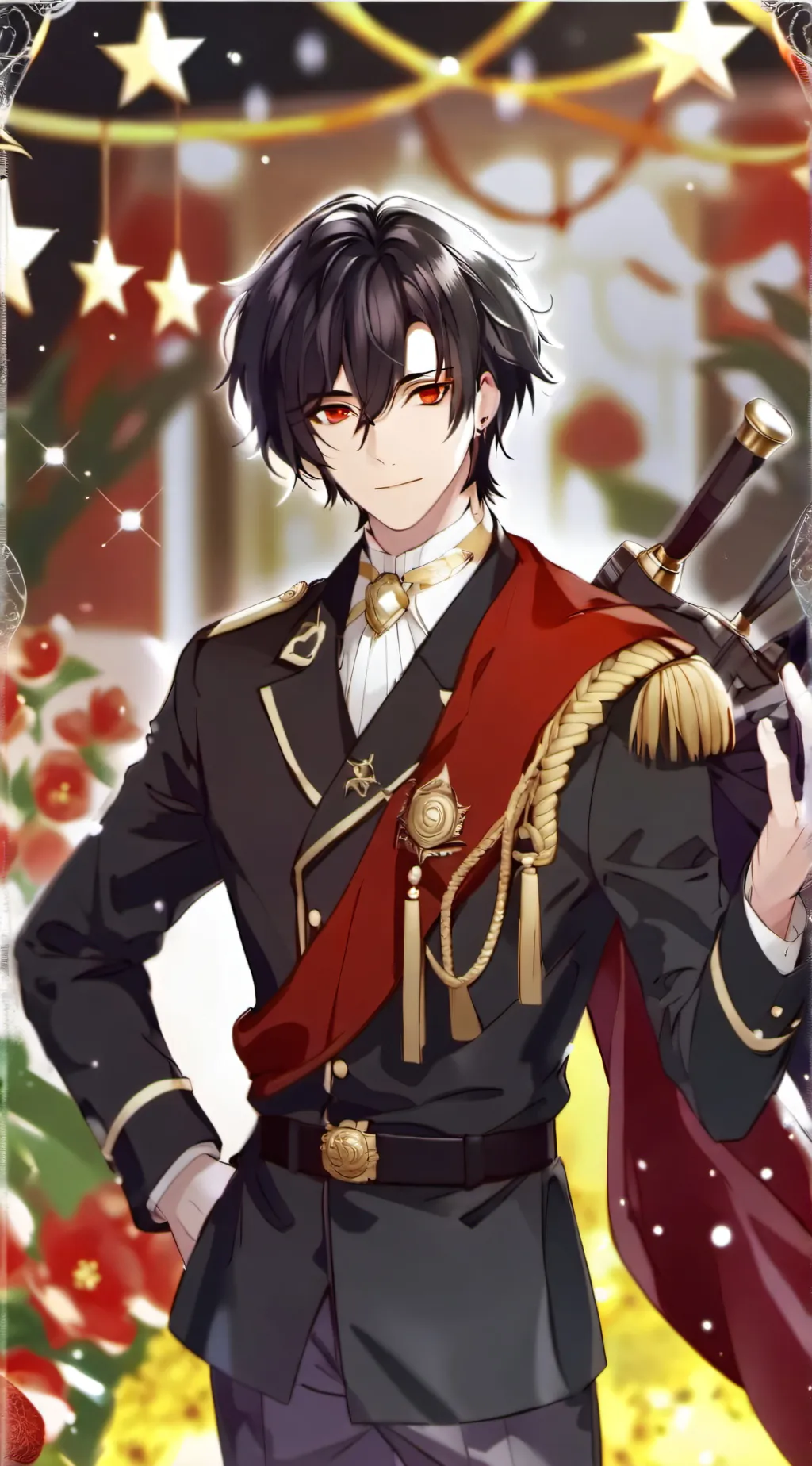 ai character: officer north  background